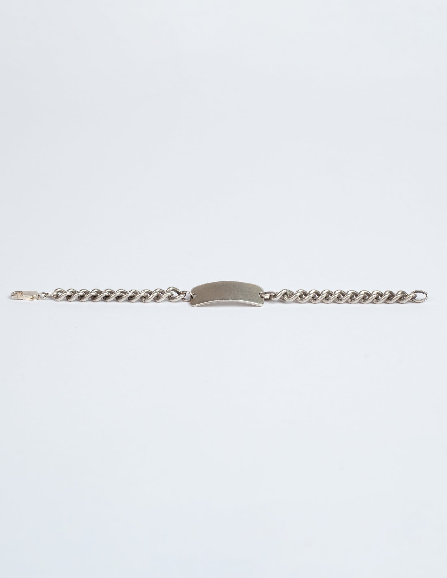 Vintage WWII Sterling Silver ID Bracelet