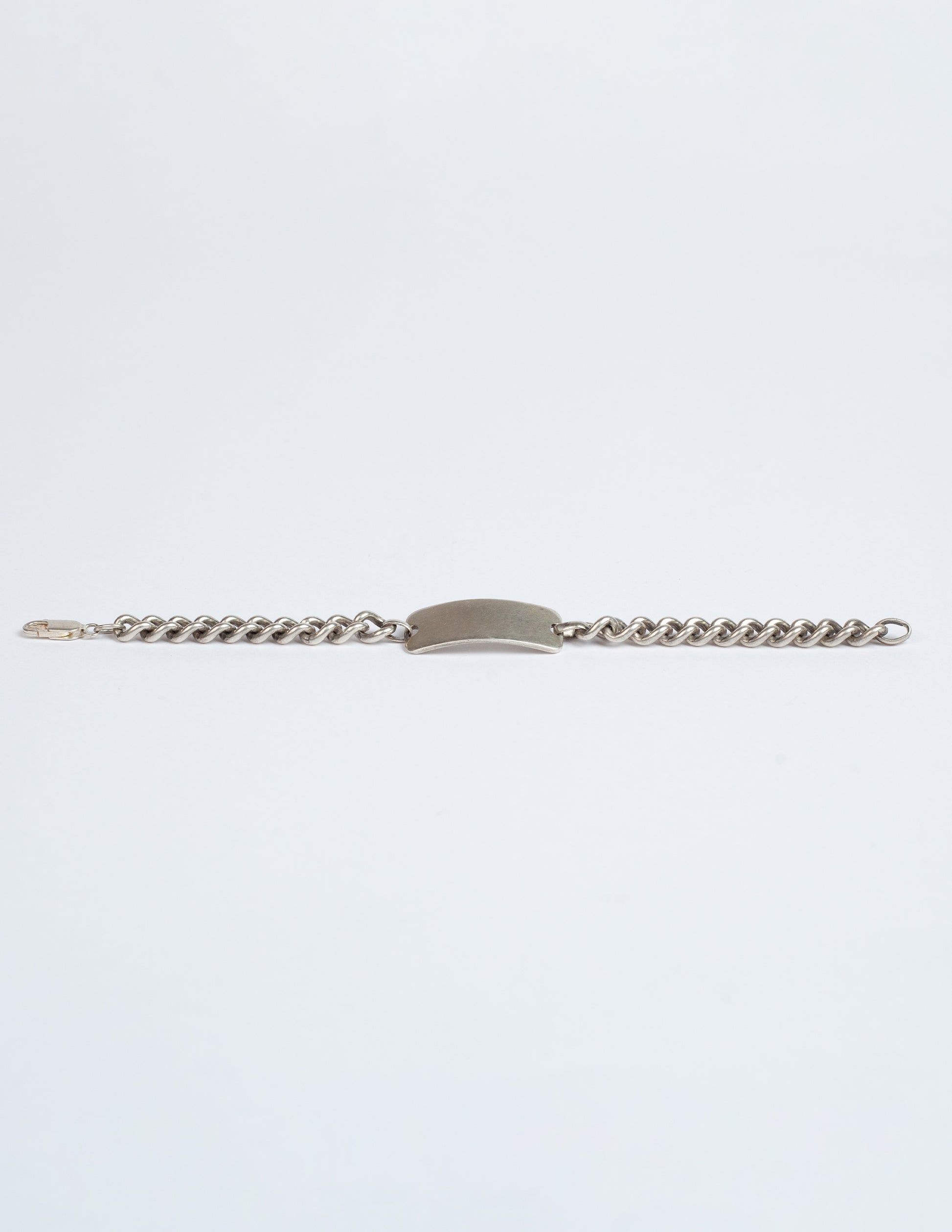 Vintage WWII Sterling Silver ID Bracelet