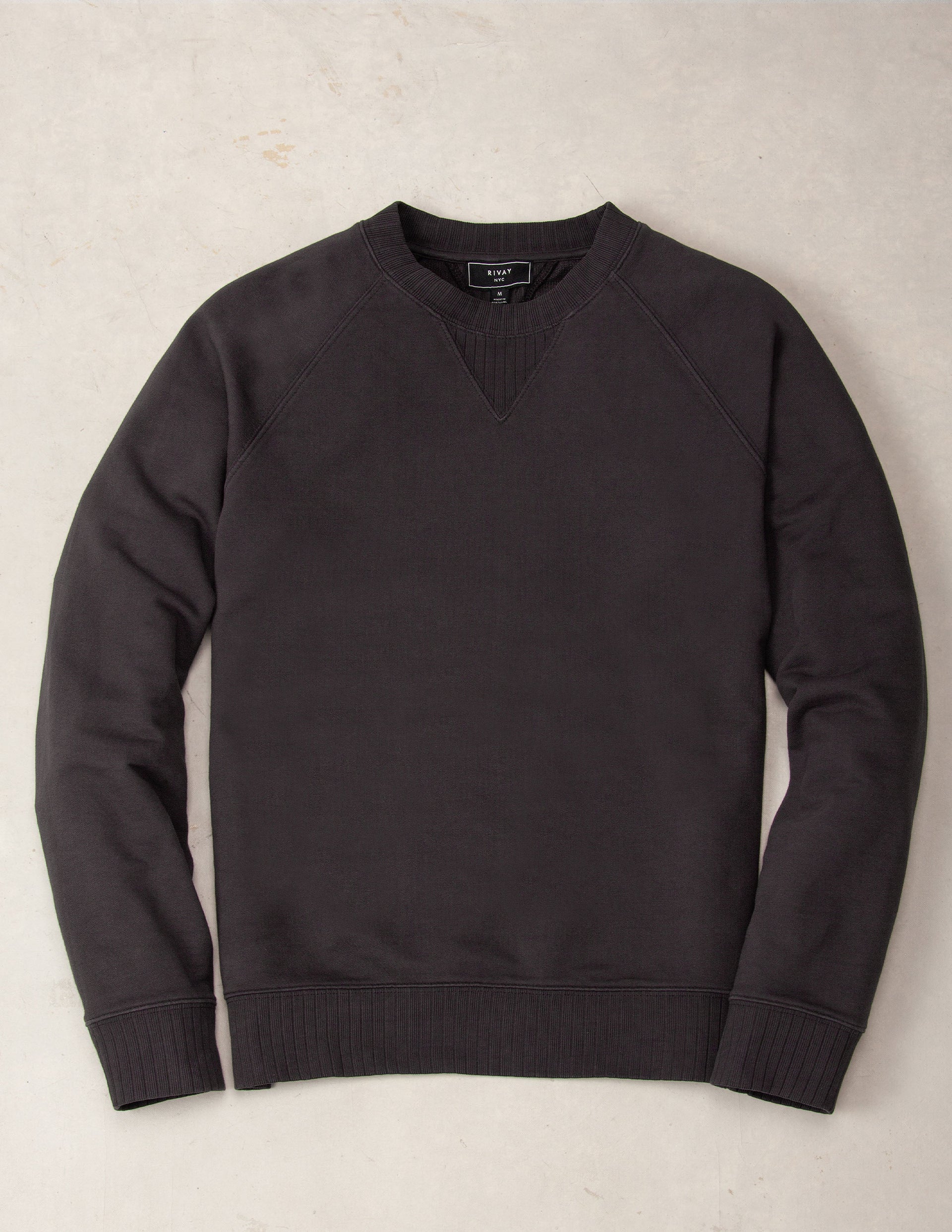 Raine French Terry Sweatshirt in Blackberry – RIVAY