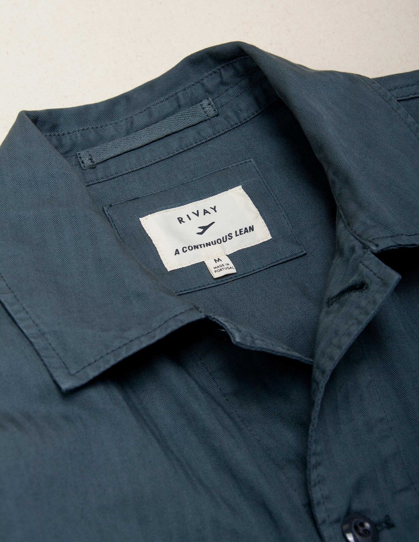 Rivay & A Continuous Lean Chore Jacket in Rivay Racing Green