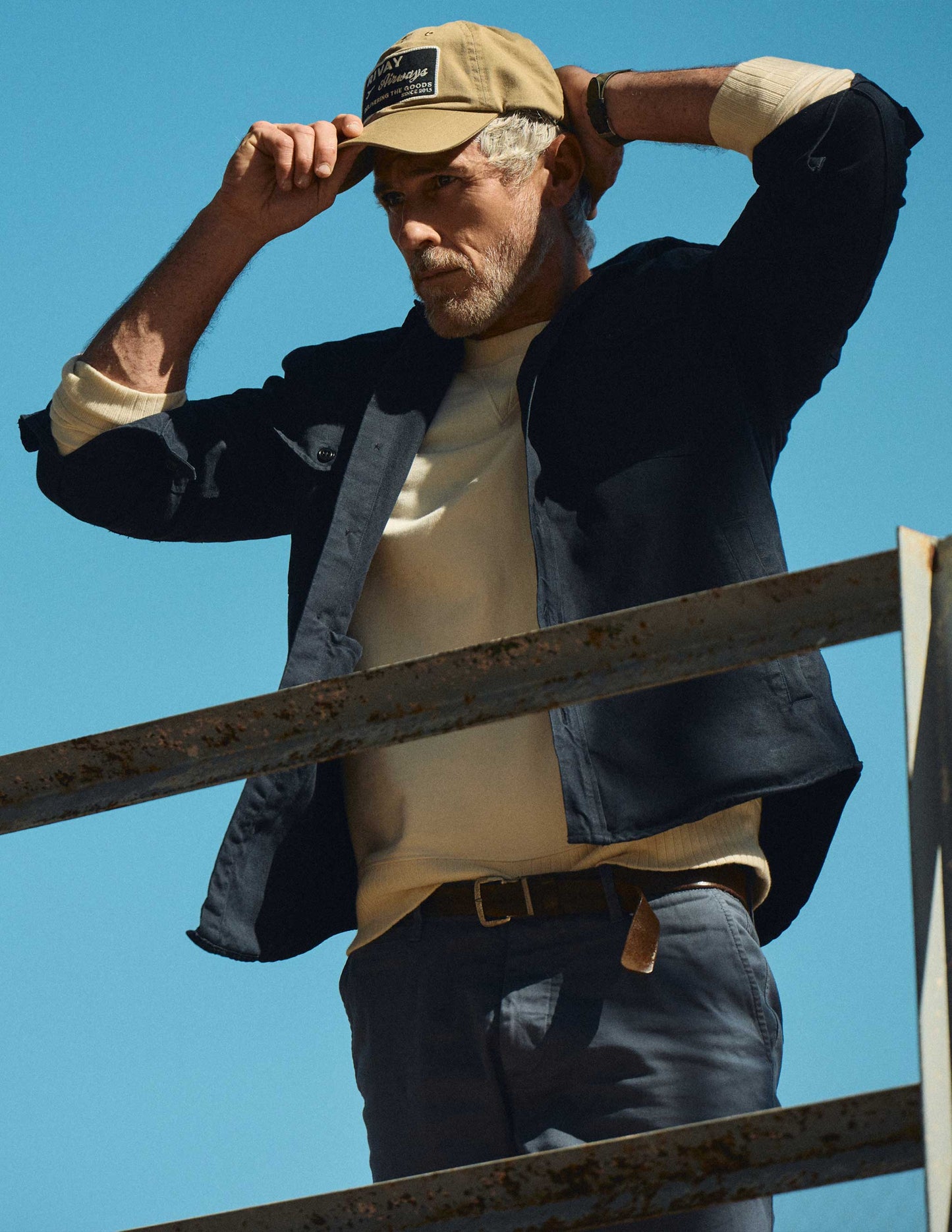 Rivay Airways Hat in Khaki