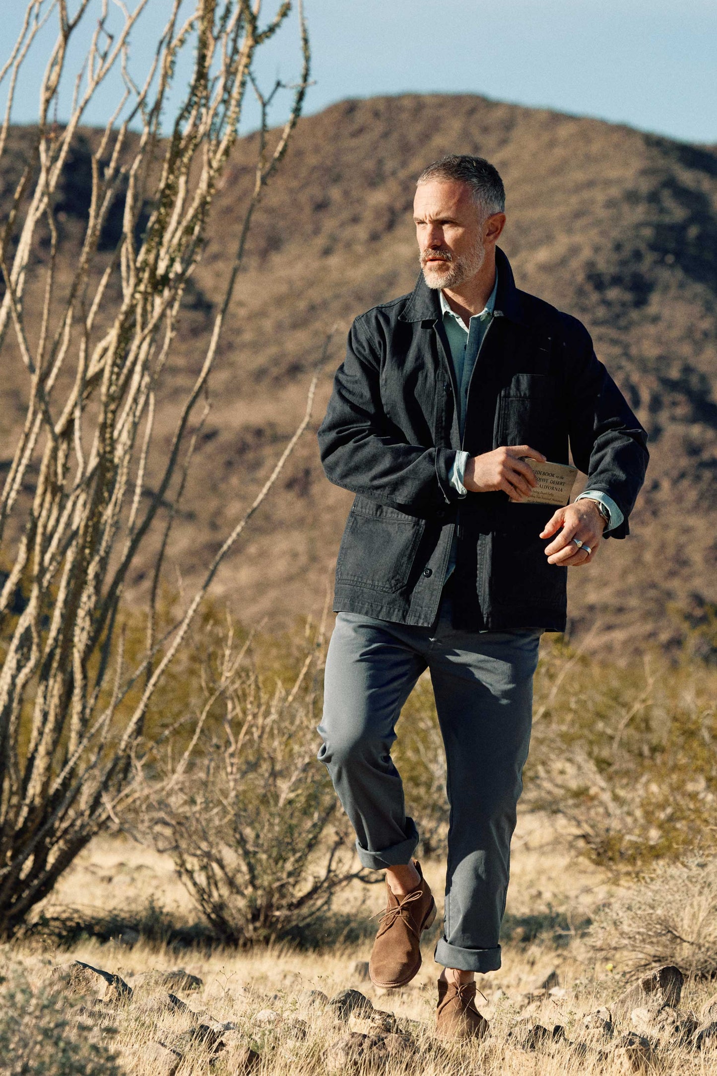Rivay Series Chino in Slate Blue