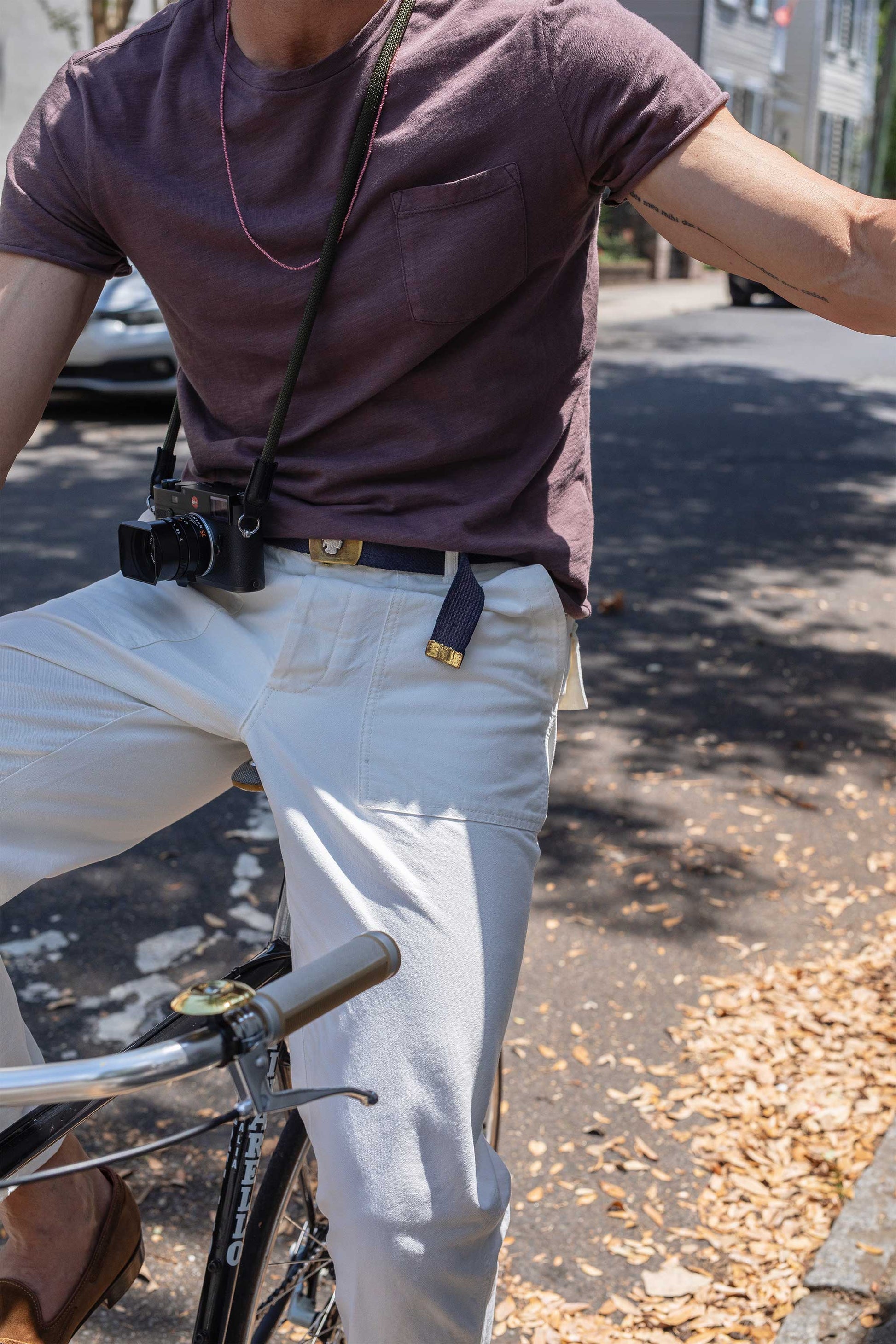 Series II Garment Dyed Utility Pant in Chalk