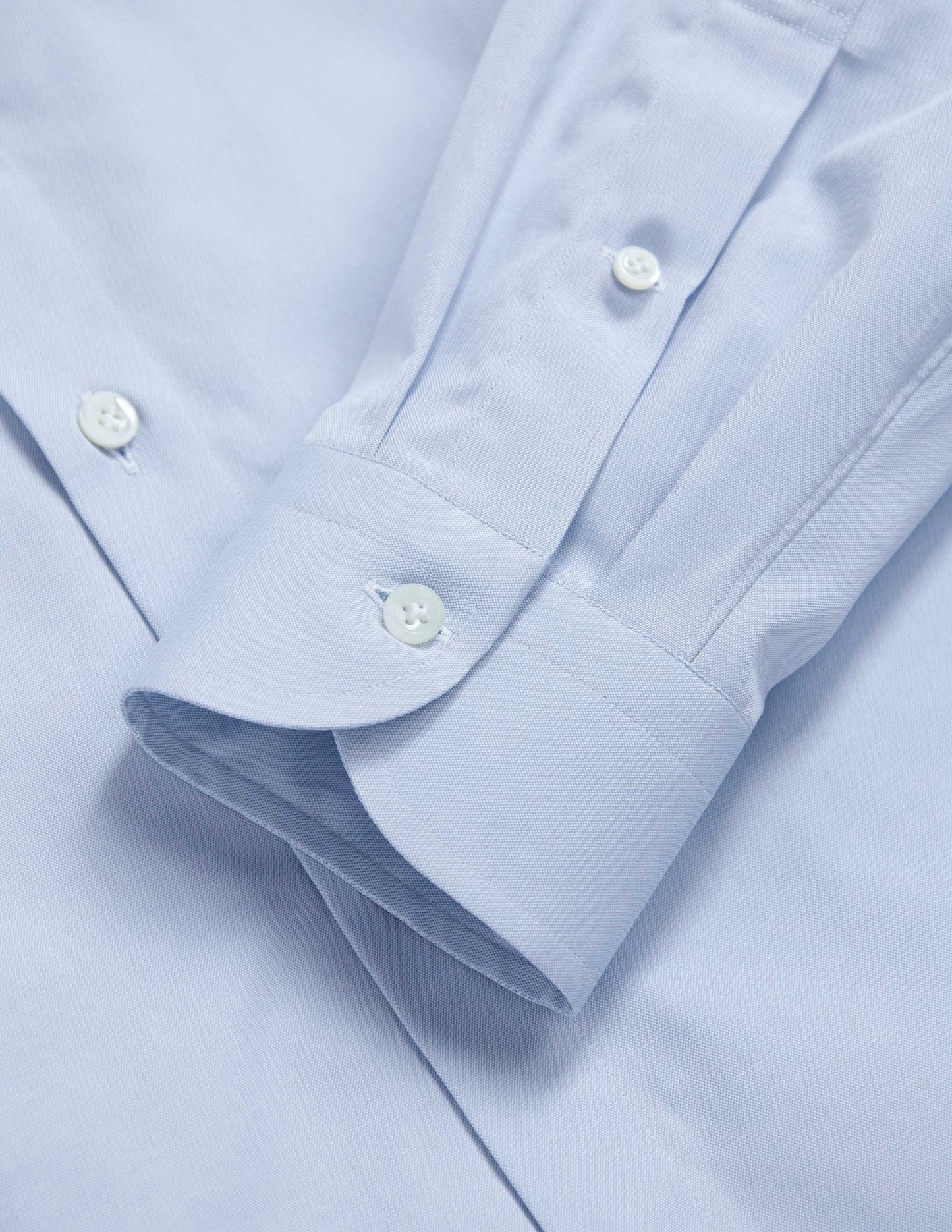 Rivay Corso Italian Dress Shirt in Classic Blue Pinpoint Oxford