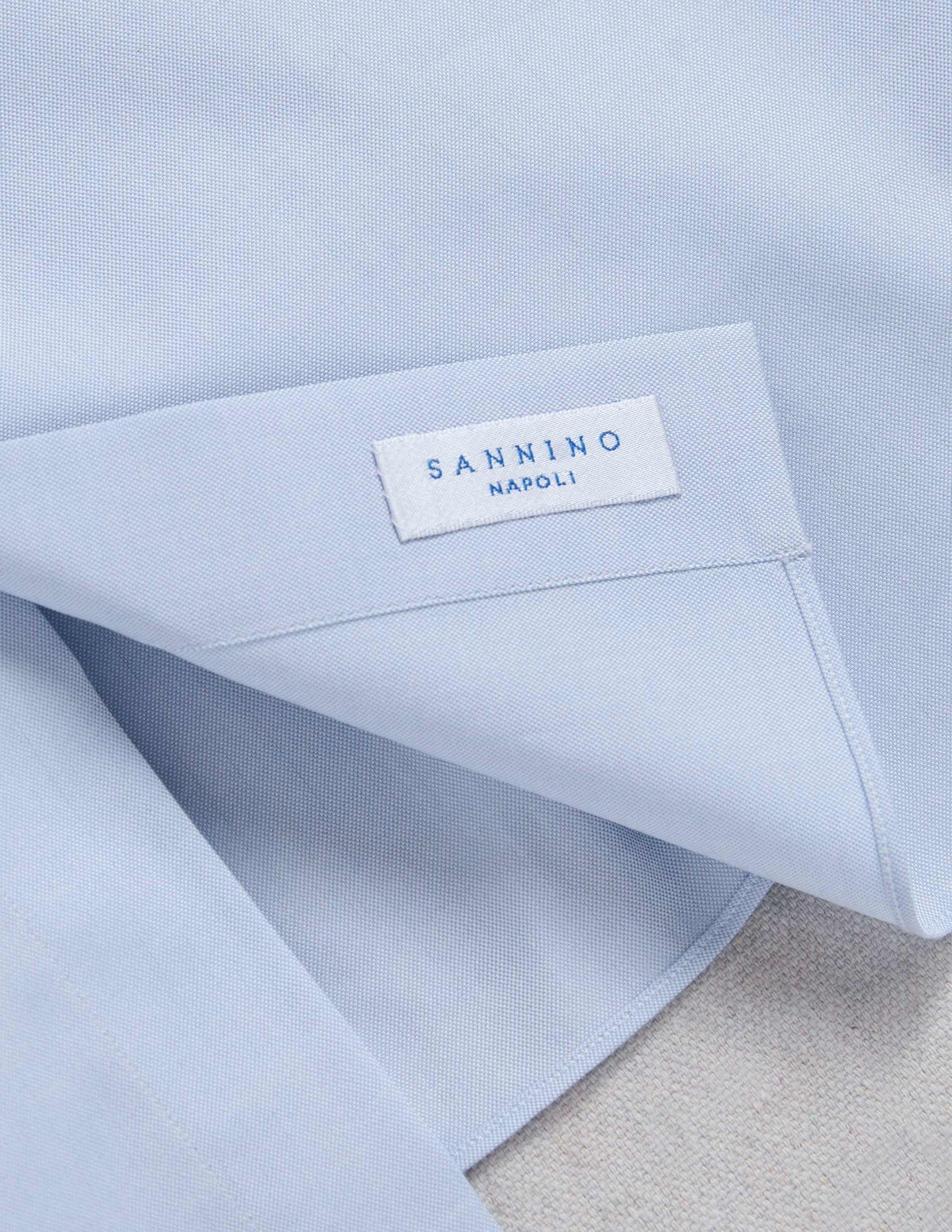 Rivay Corso Italian Dress Shirt in Classic Blue Pinpoint Oxford