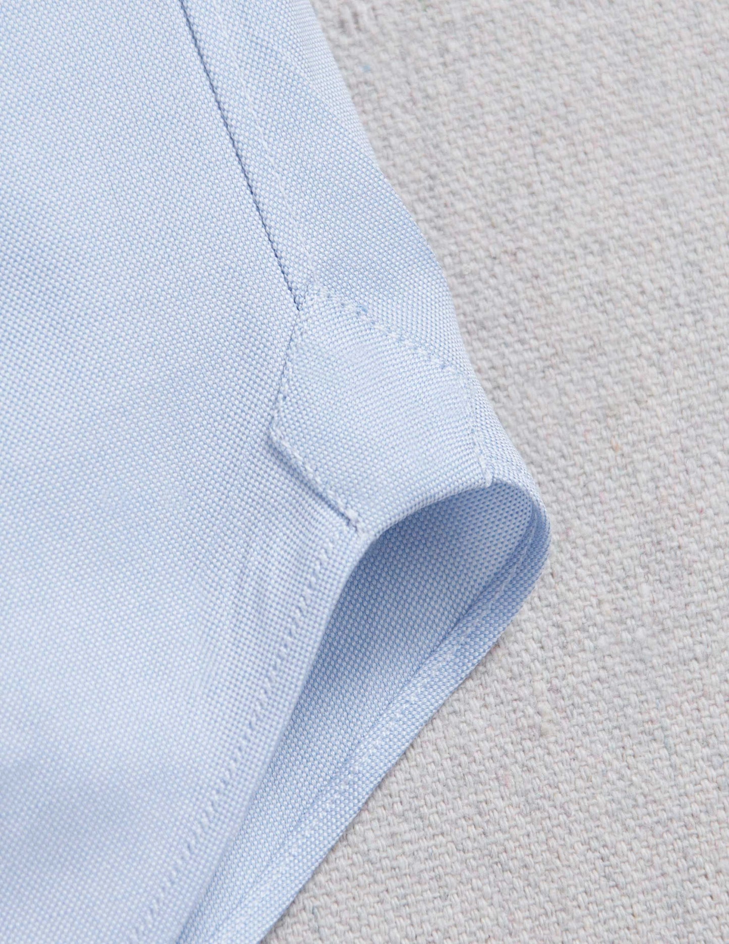 Rivay Corso Italian Dress Shirt in Classic Blue Pinpoint Oxford