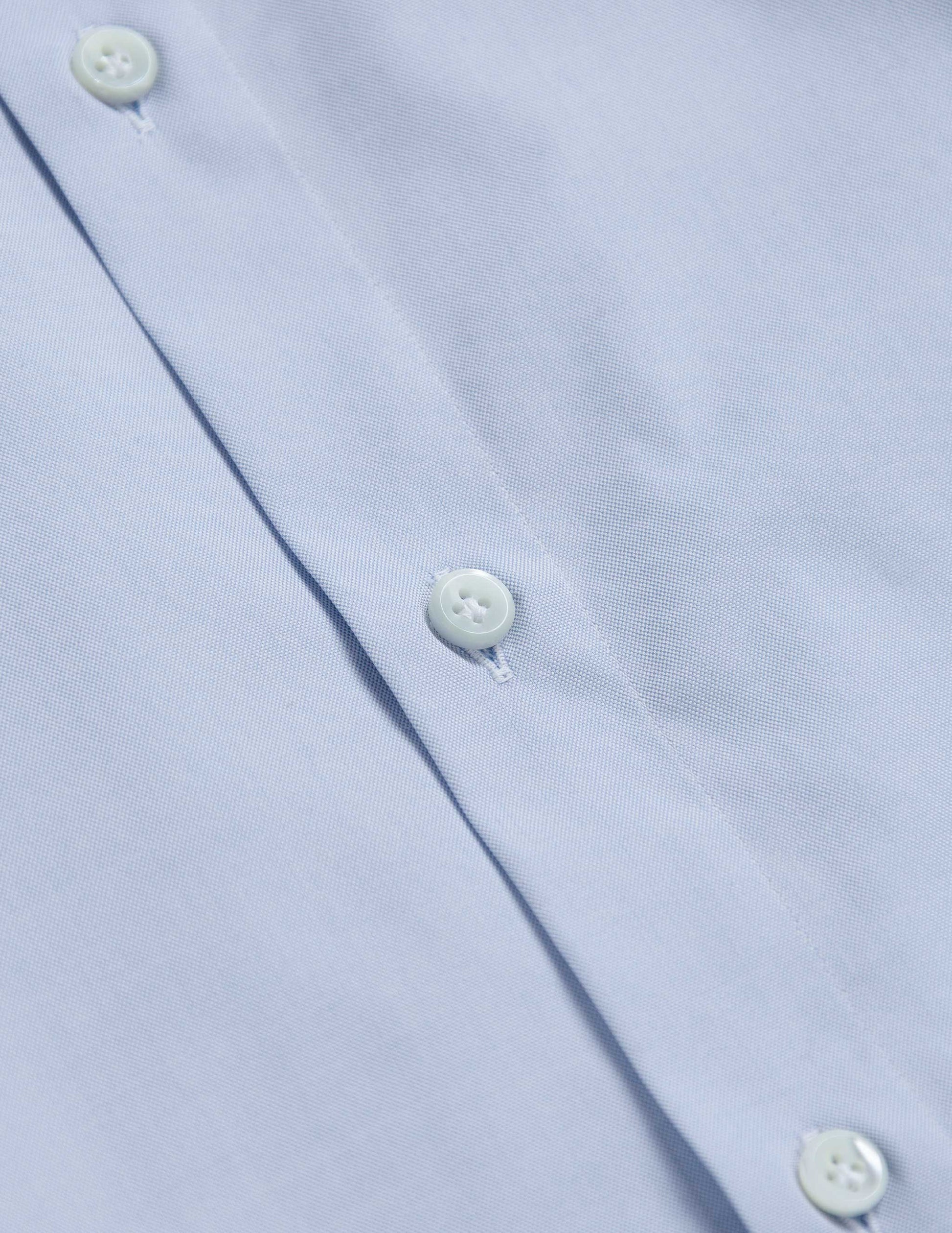 Rivay Corso Italian Dress Shirt in Classic Blue Pinpoint Oxford