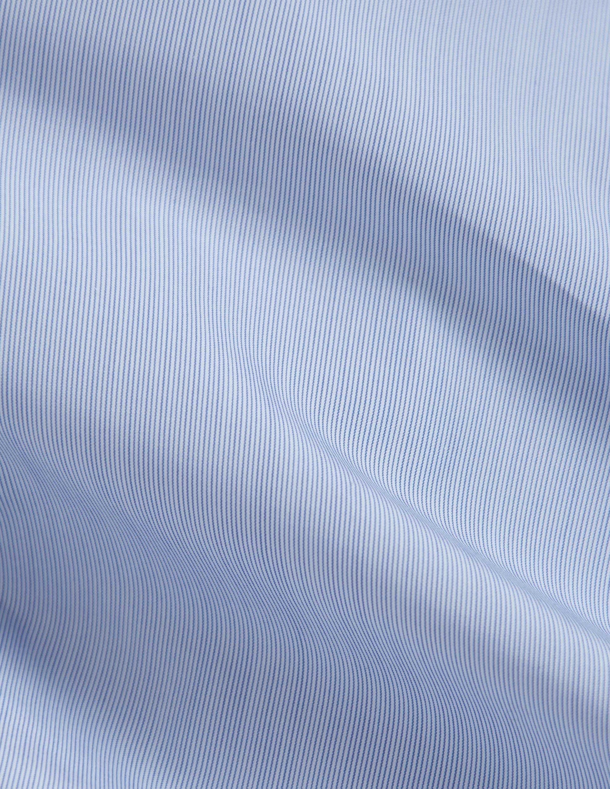 Corso Italian Dress Shirt in Classic Blue Micro Stripe