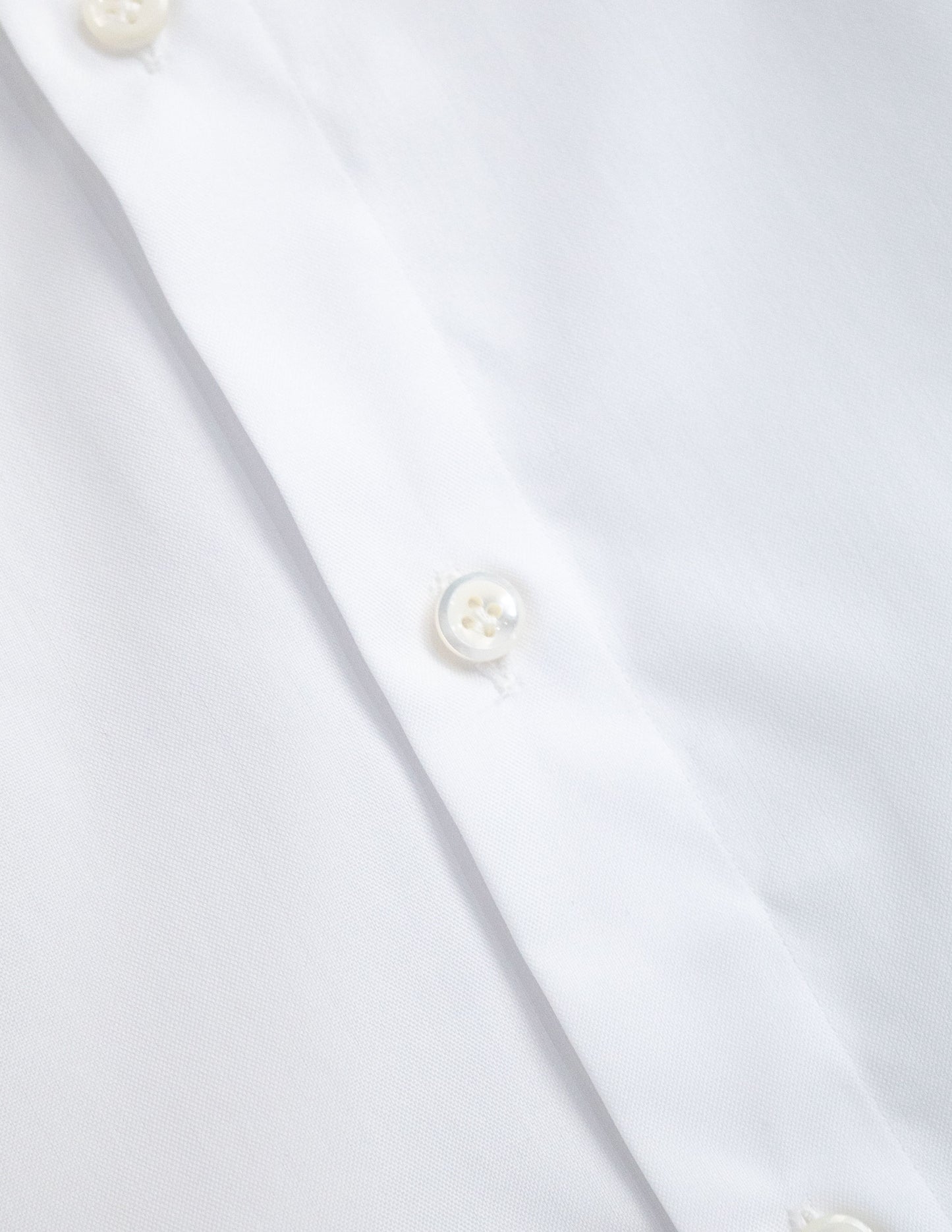 The Corso Italian Dress Shirt in Classic White Pinpoint Oxford