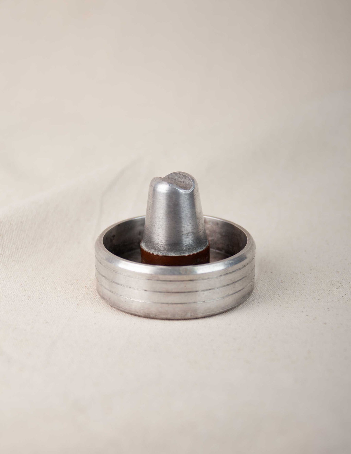 Vintage Aluminum Ranch Hat Ashtray