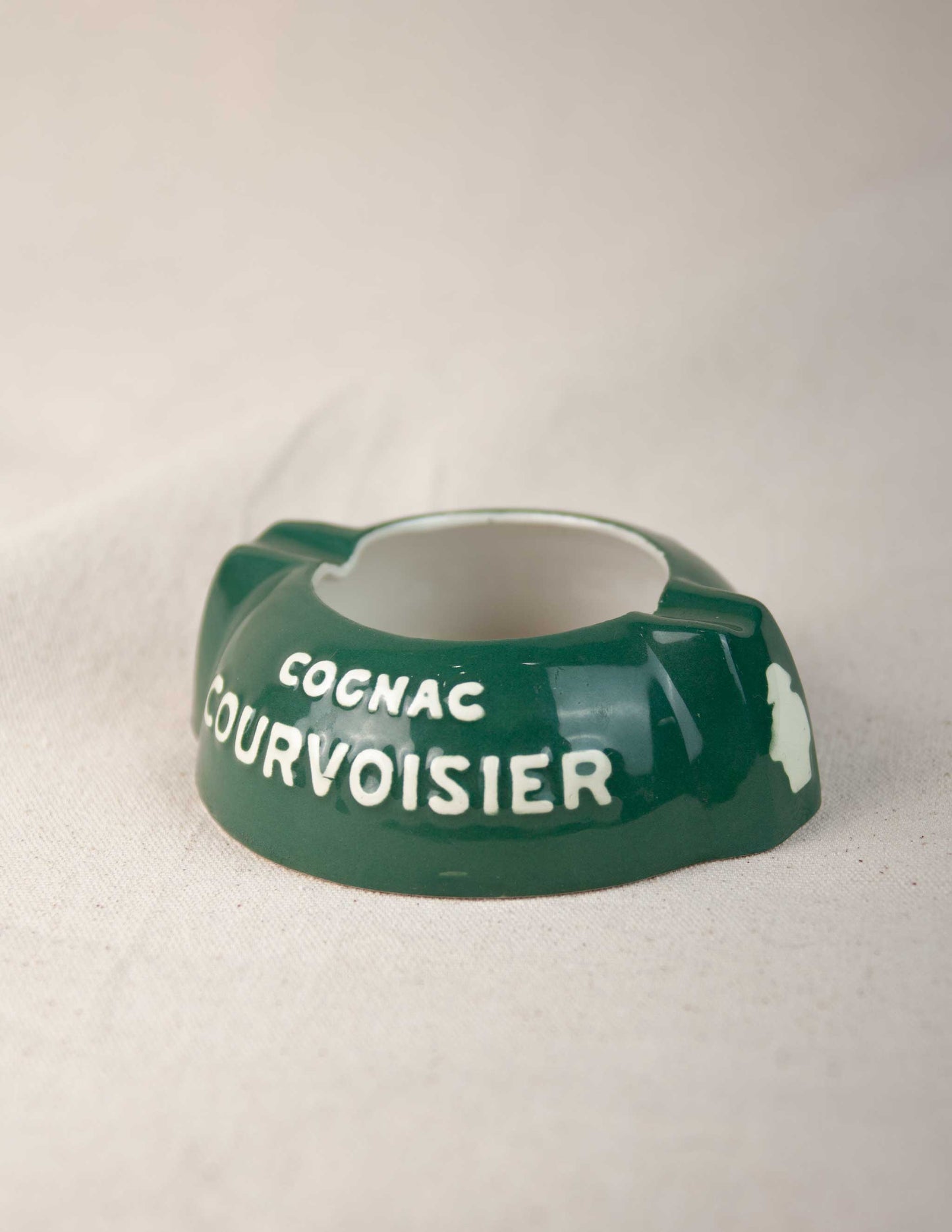Vintage Courvoisier Cognac Ashtray