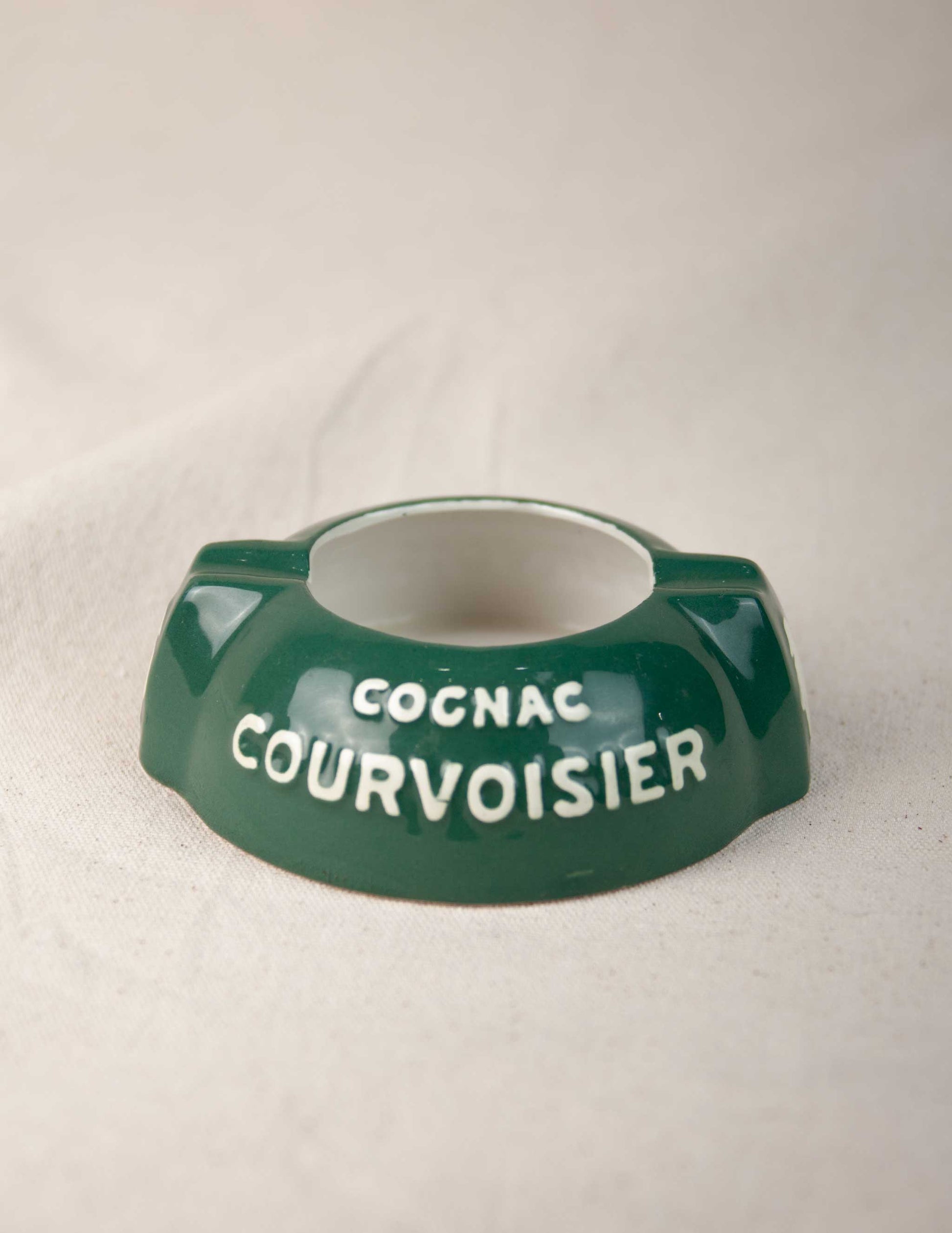 Vintage Courvoisier Cognac Ashtray