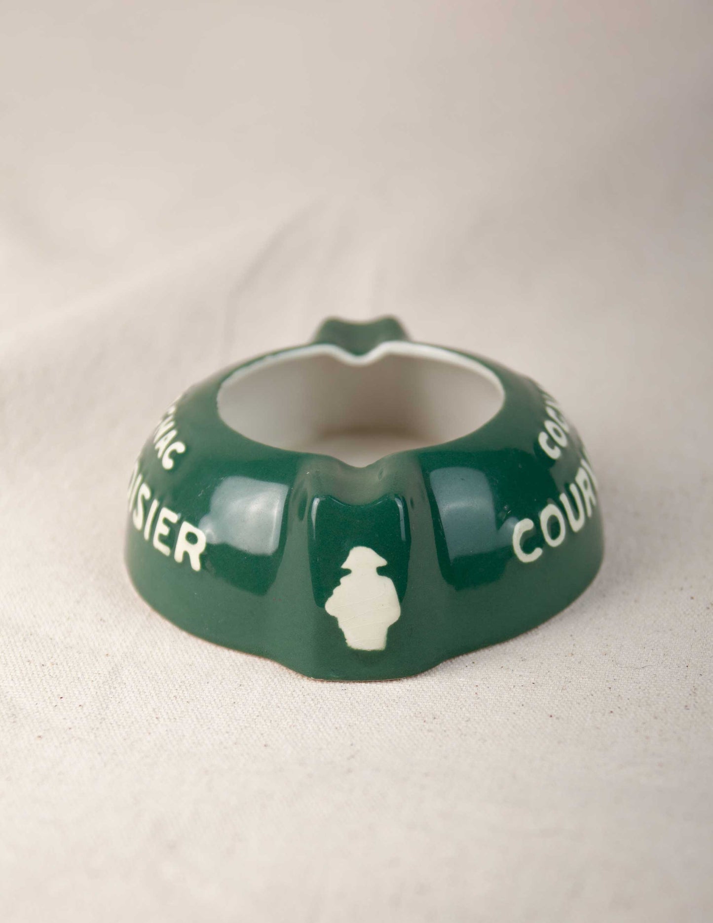 Vintage Courvoisier Cognac Ashtray
