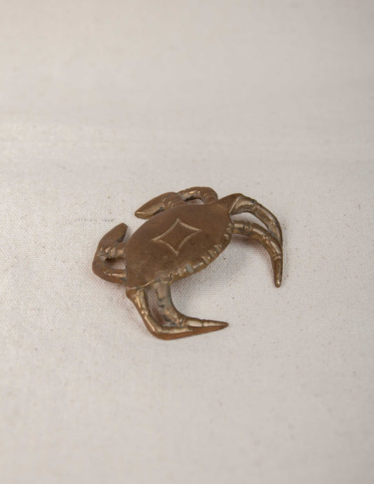 Vintage Brass Crab Bottle Opener