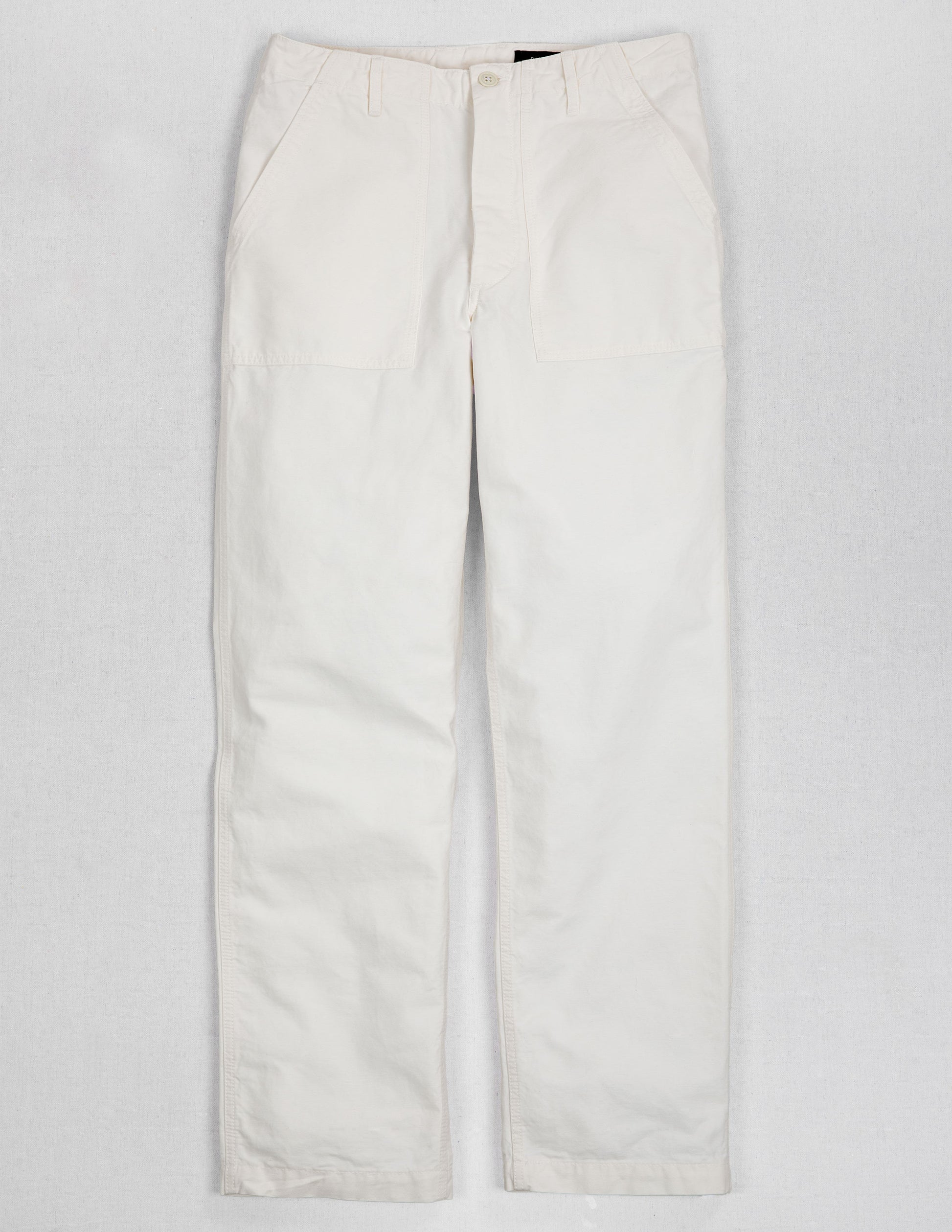 Series II Garment Dyed Utility Pant in Chalk