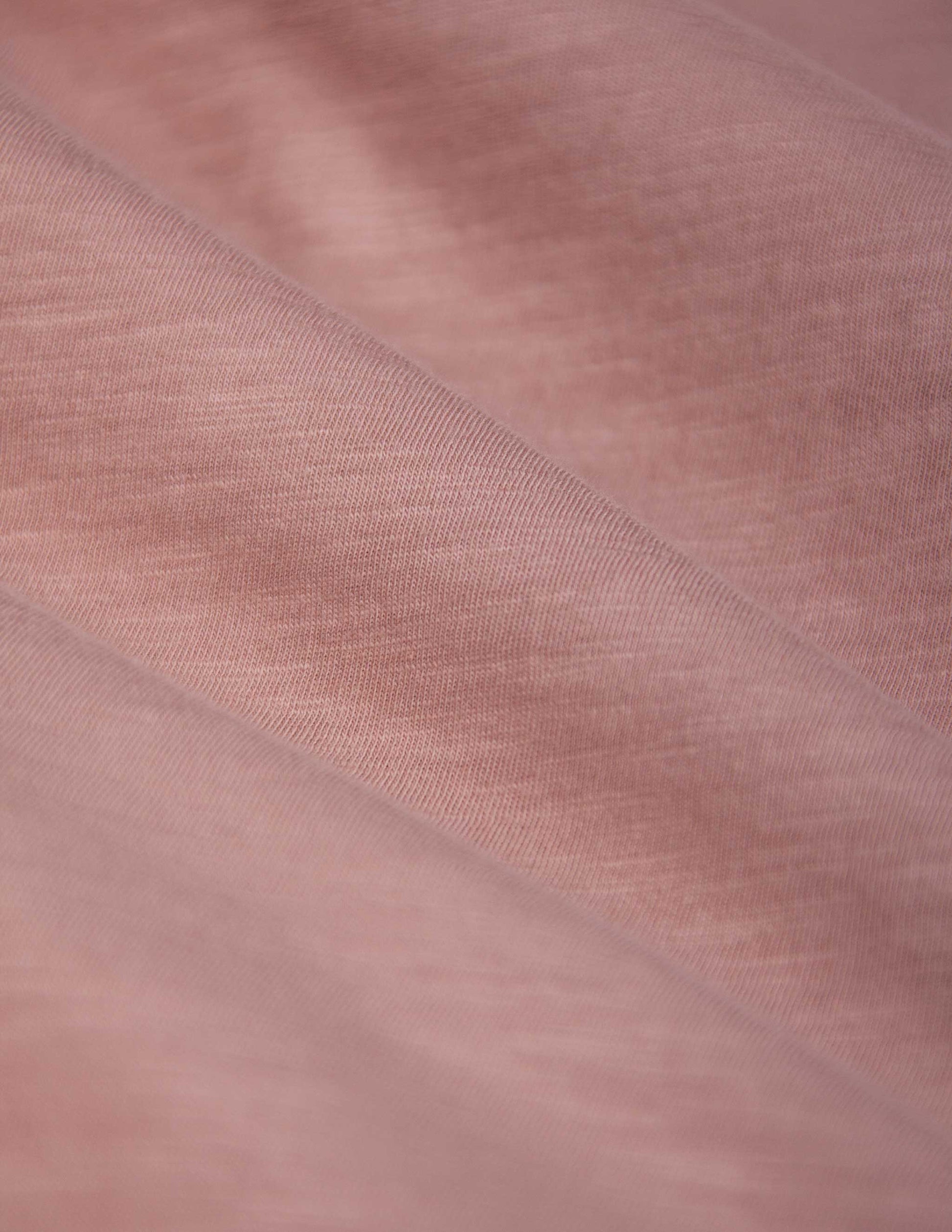 Slub Cotton Pocket Tee in Pale Clay