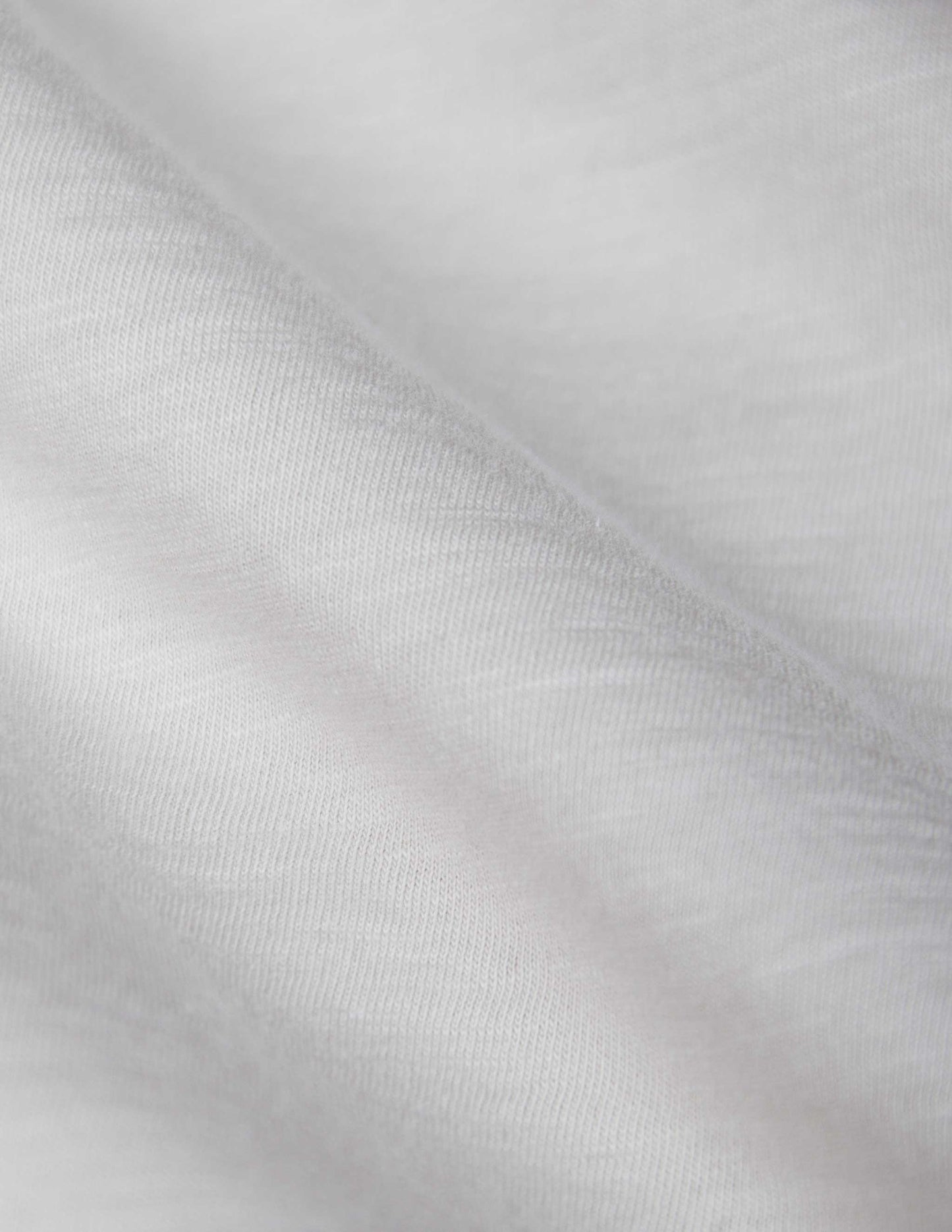 Slub Cotton Pocket Tee in Pale Grey
