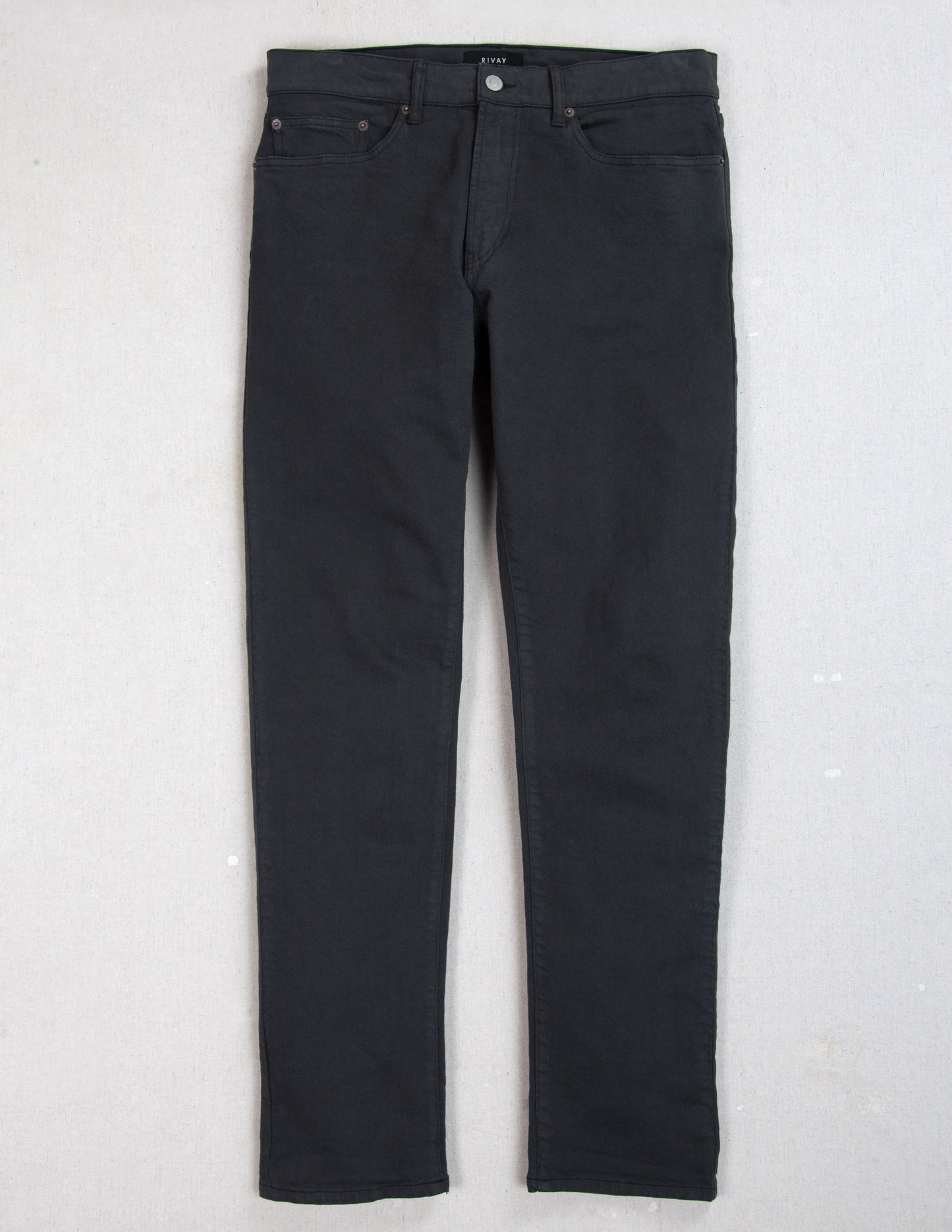 Wade Garment Dyed Five Pocket Pant in Carbon
