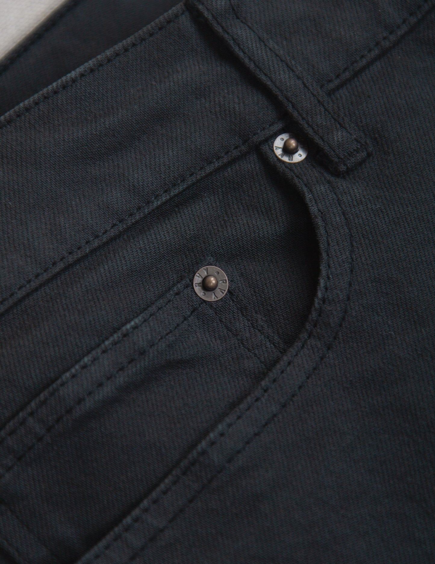Wade Garment Dyed Five Pocket Pant in Carbon