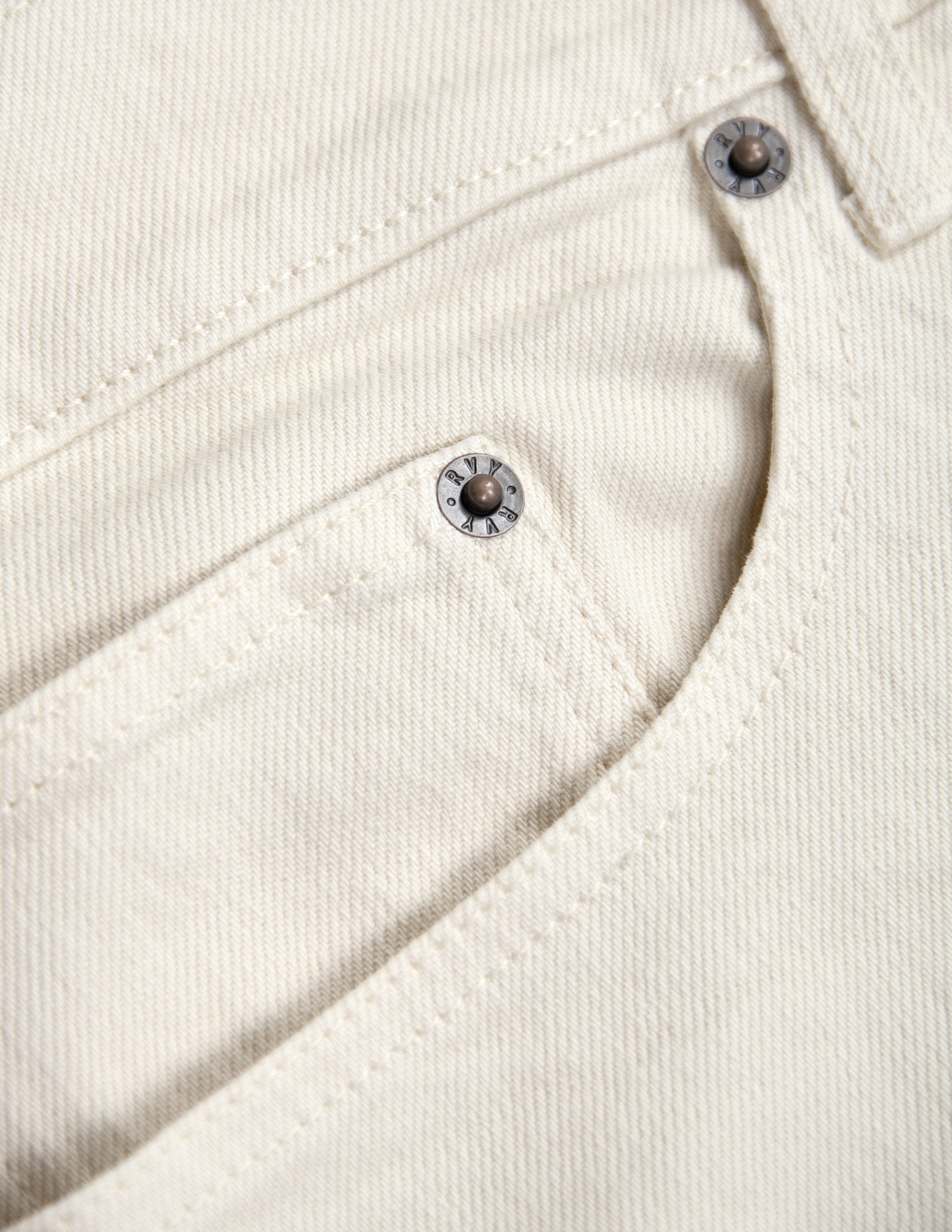 Wade Garment Dyed Five Pocket Pant in Natural – RIVAY