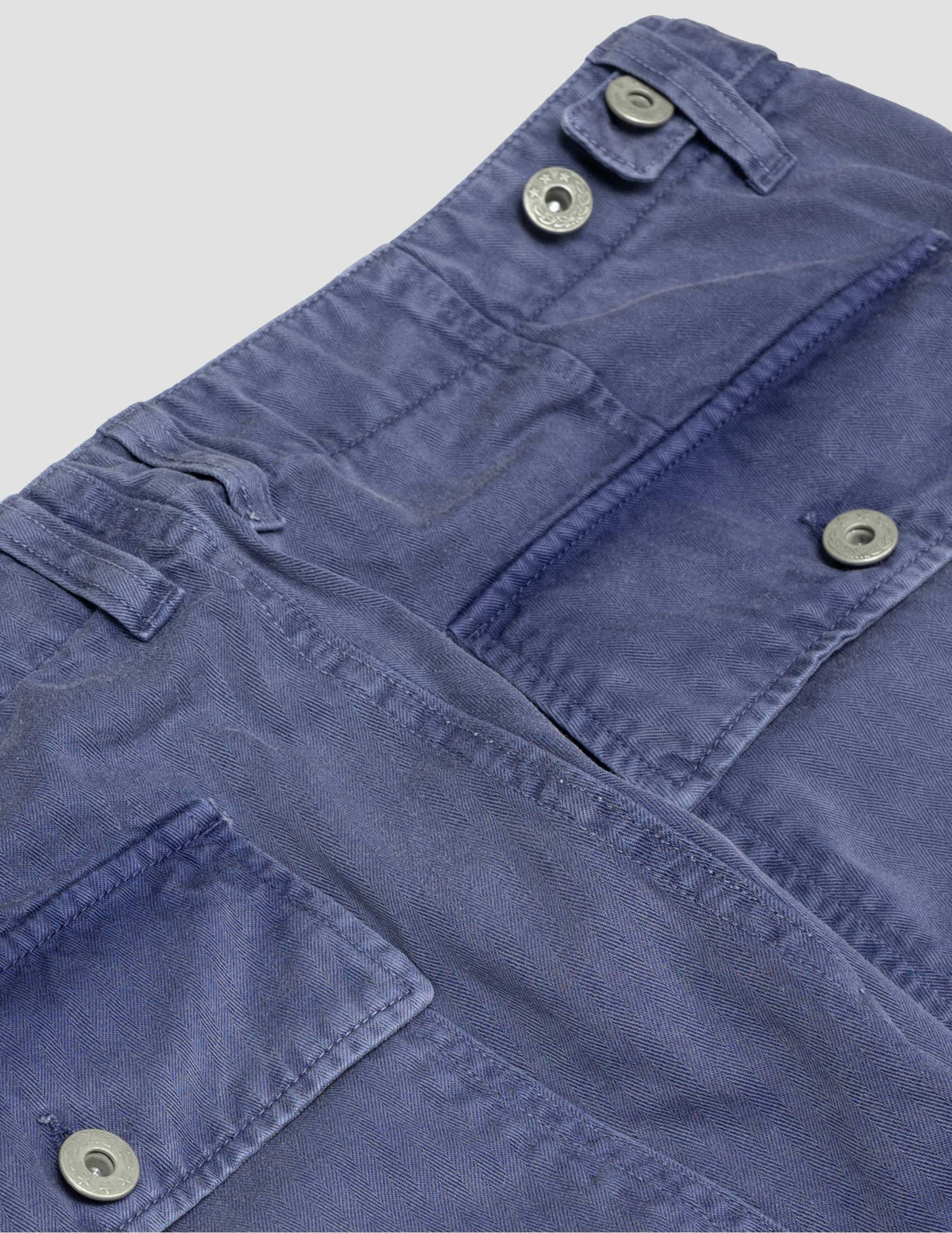 Series II Garment Dyed Utility Pant in Indigo Dye
