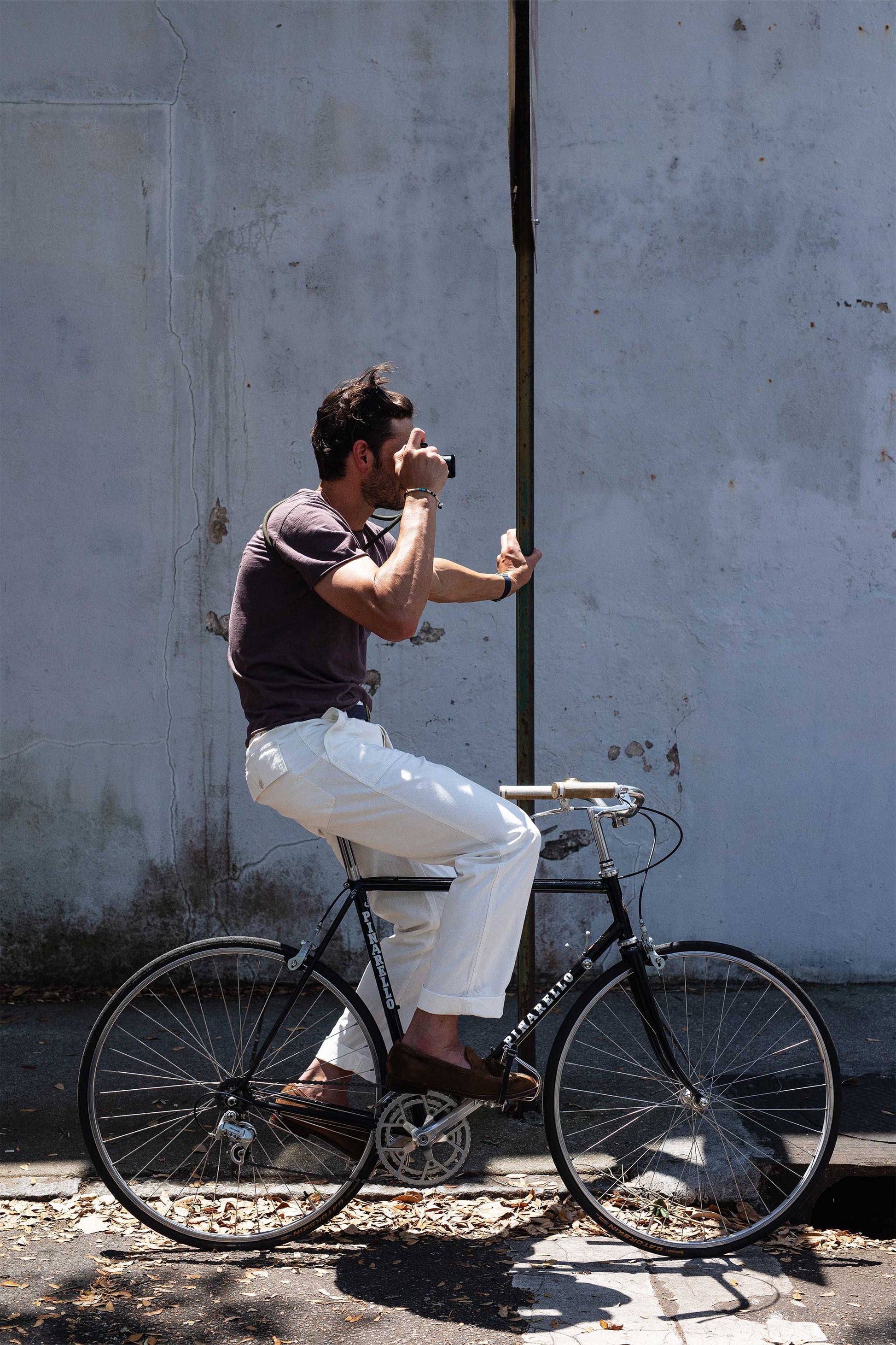 Series II Garment Dyed Utility Pant in Chalk