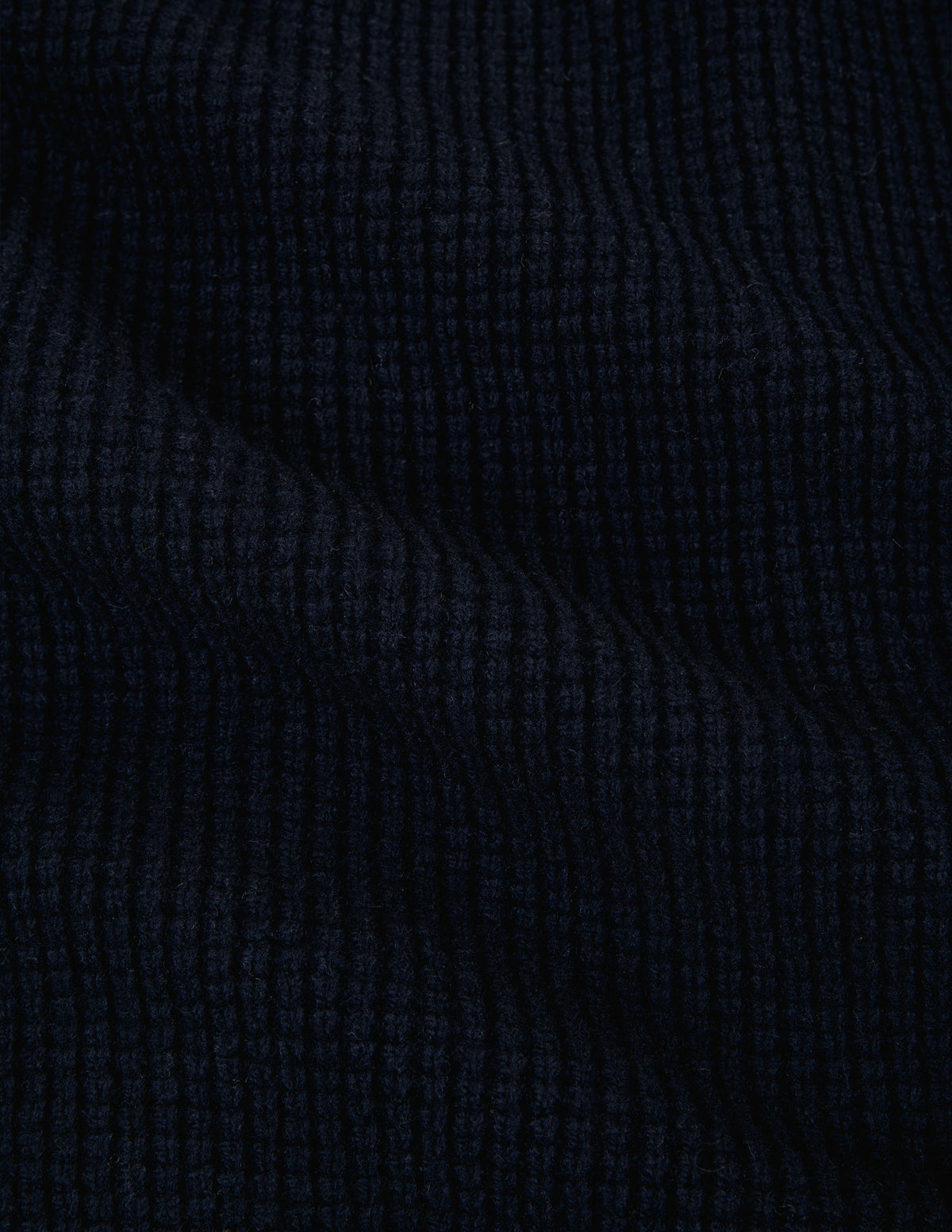 Sonny Waffle Sweater in Navy