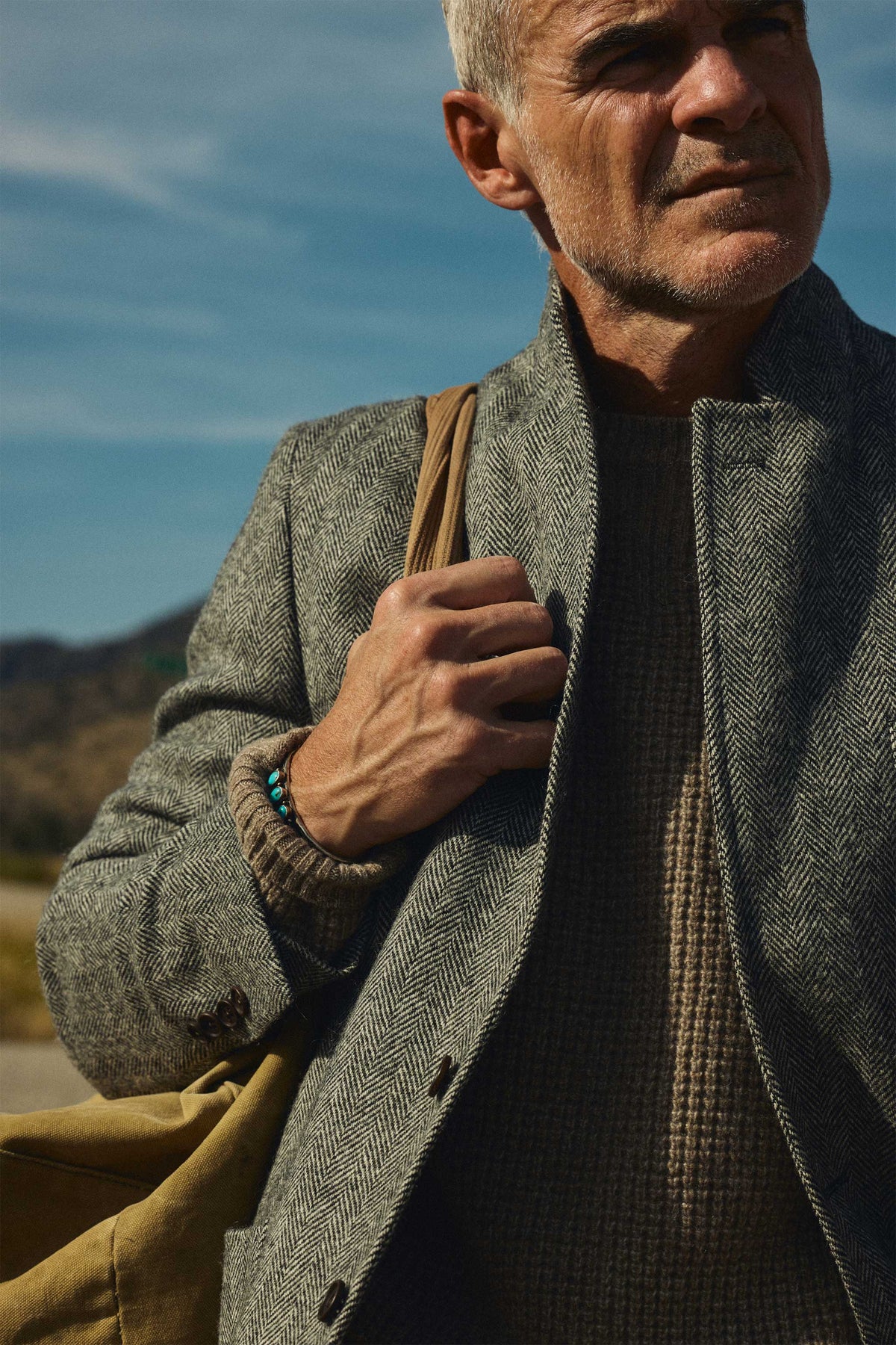Stanton Wool Herringbone Tweed Sportcoat