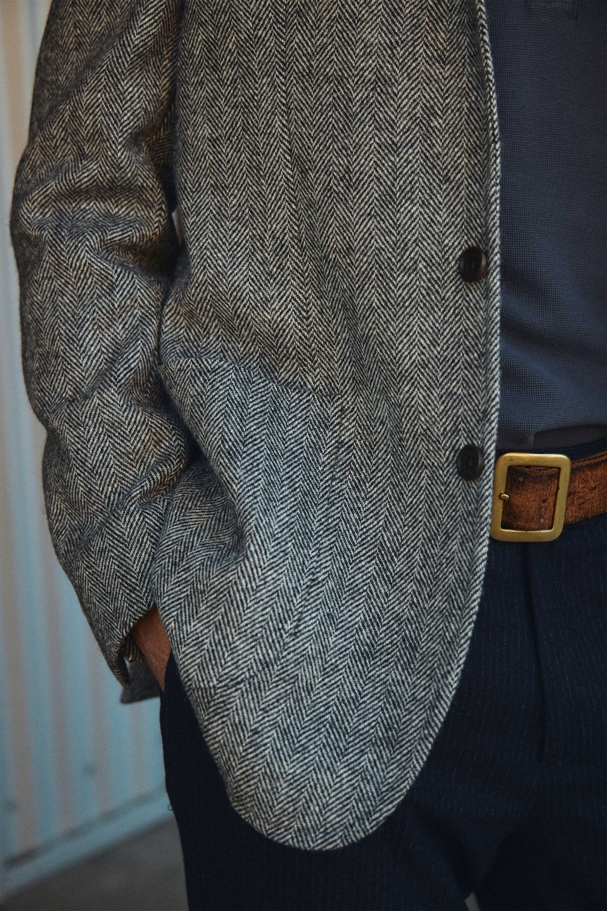 Stanton Wool Herringbone Tweed Sportcoat