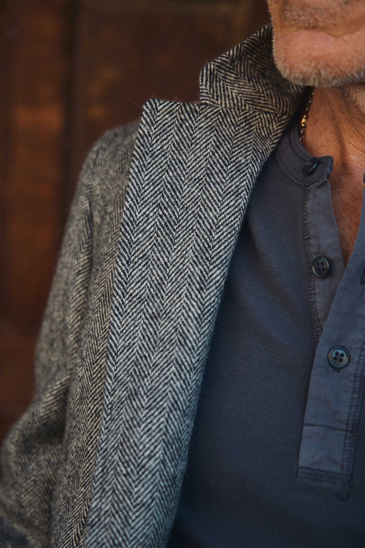 Stanton Wool Herringbone Tweed Sportcoat