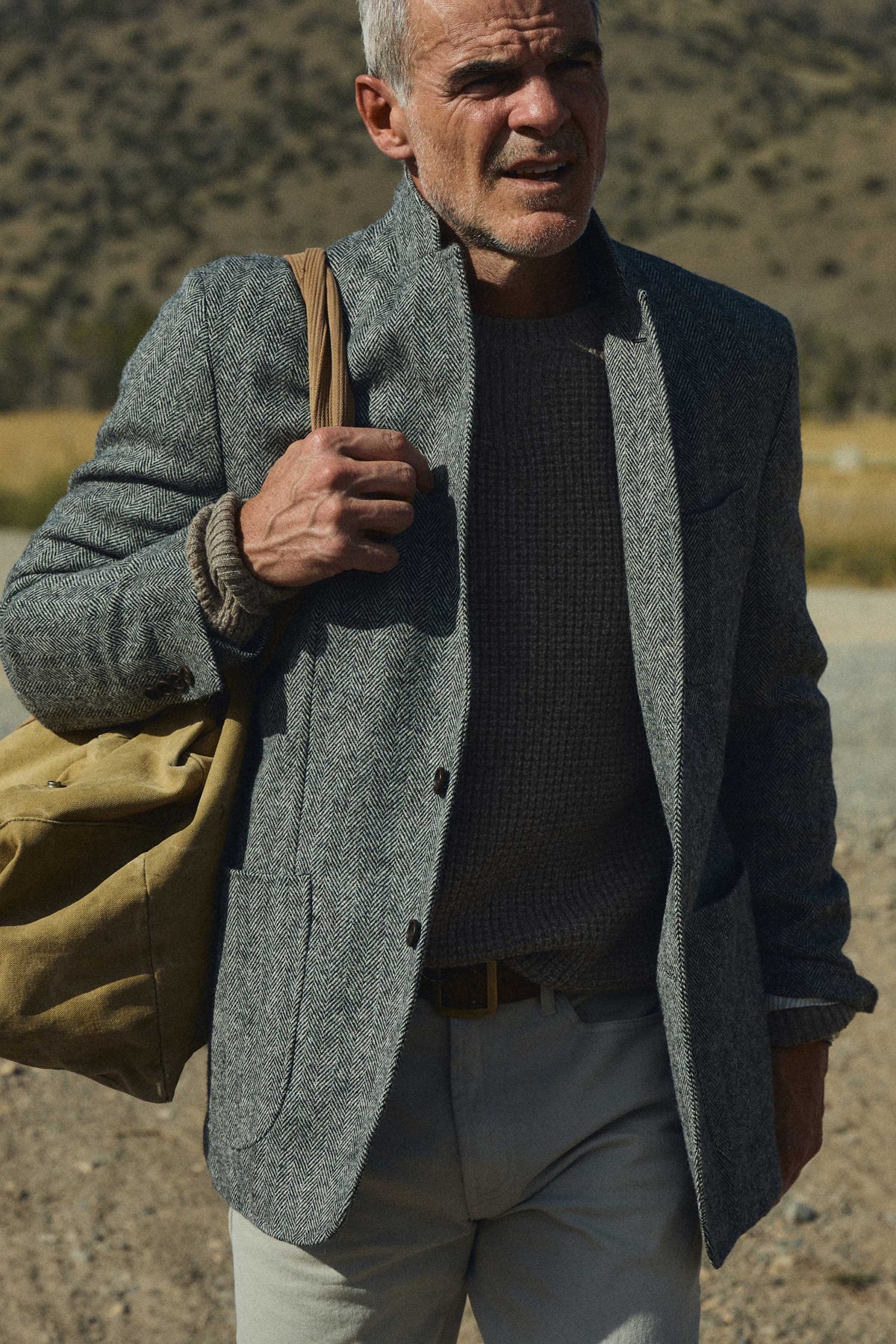Stanton Wool Herringbone Tweed Sportcoat