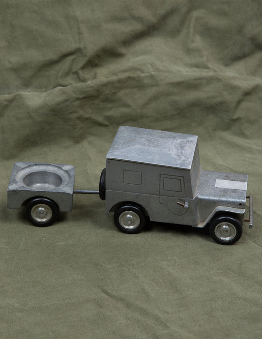 West German Baier Willys Jeep Lighter with Ashtray