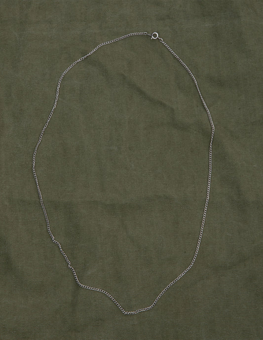 Vintage Sterling Silver Curb Chain