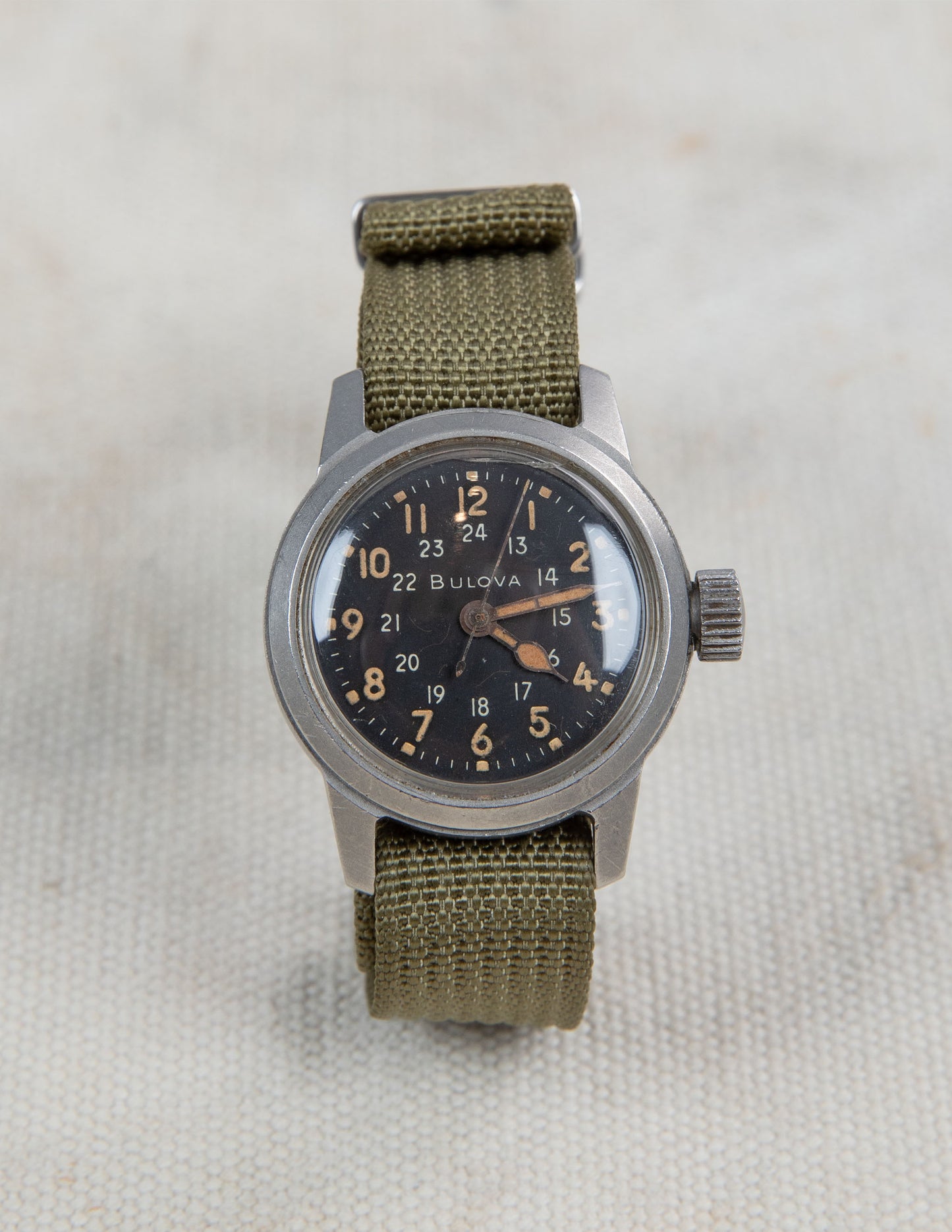 Vintage Bulova A-17A U.S. Military Navigation Watch