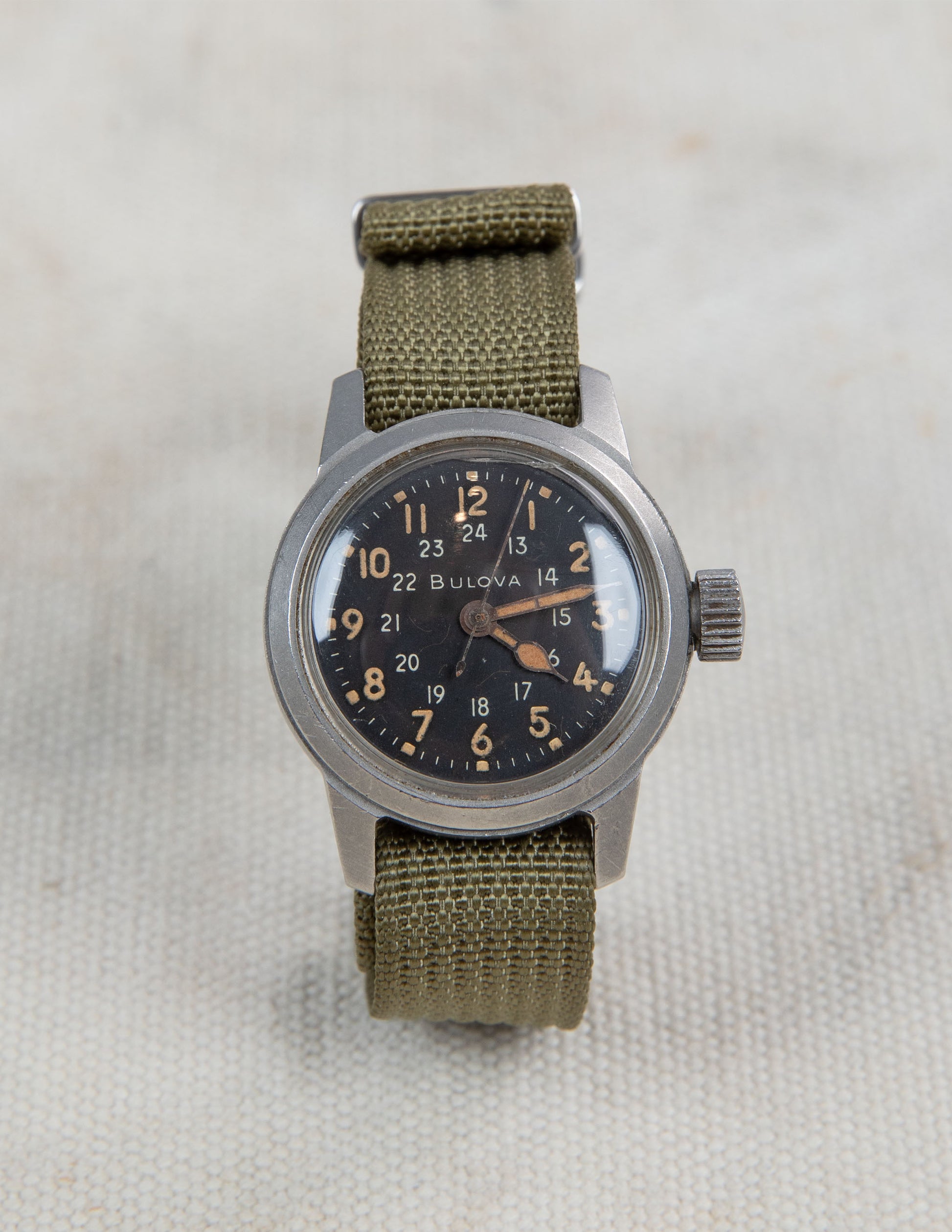 Vintage Bulova A-17A U.S. Military Navigation Watch