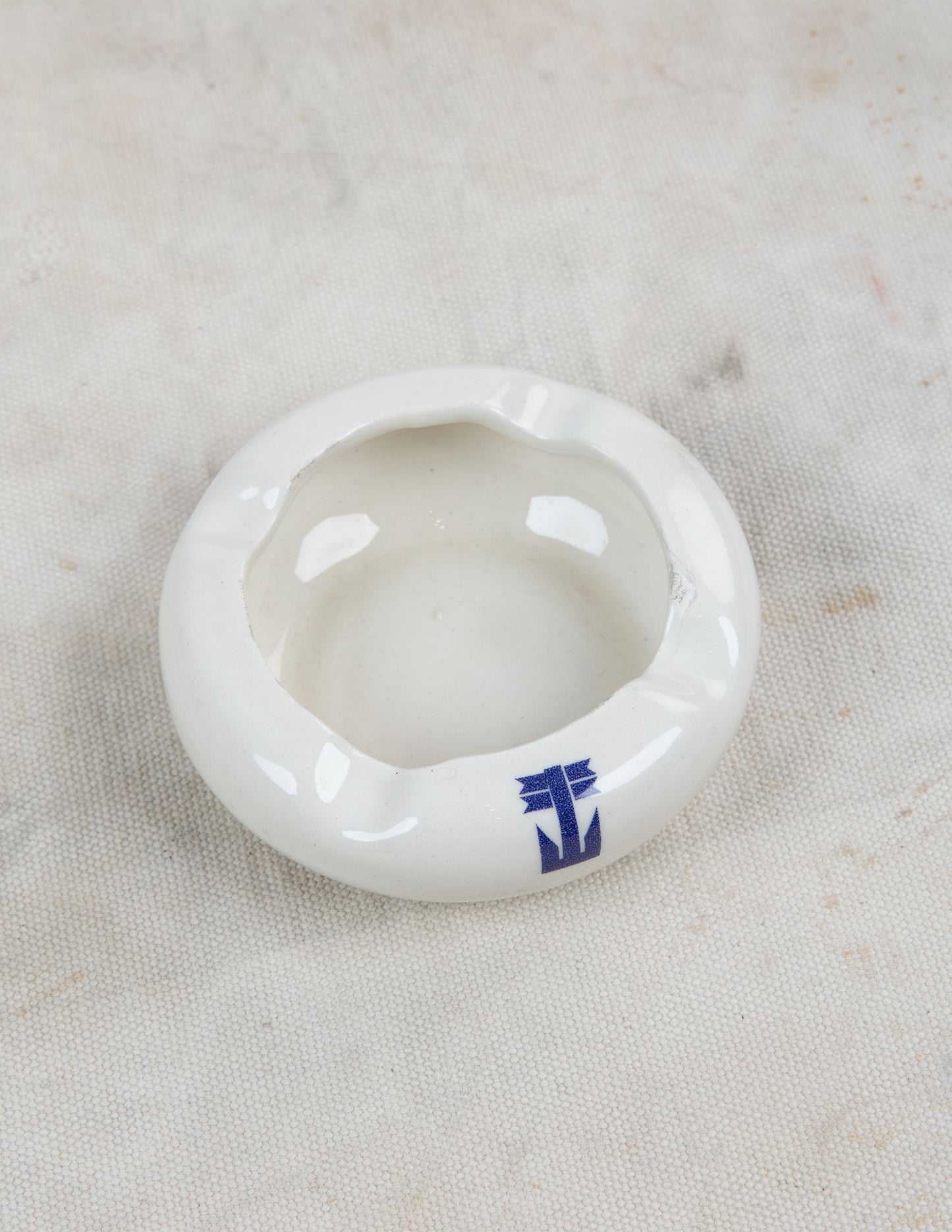 Vintage Naval Porcelain Ashtray