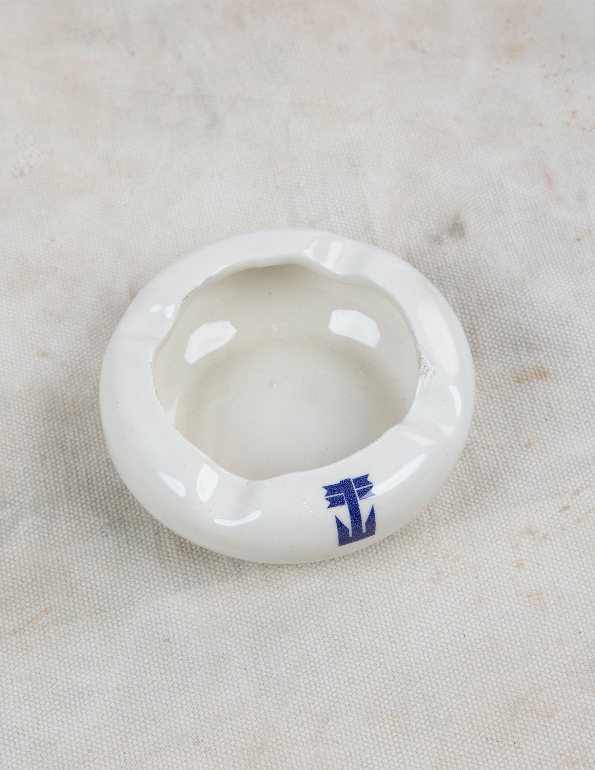 Vintage Naval Porcelain Ashtray