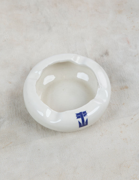 Vintage Naval Porcelain Ashtray