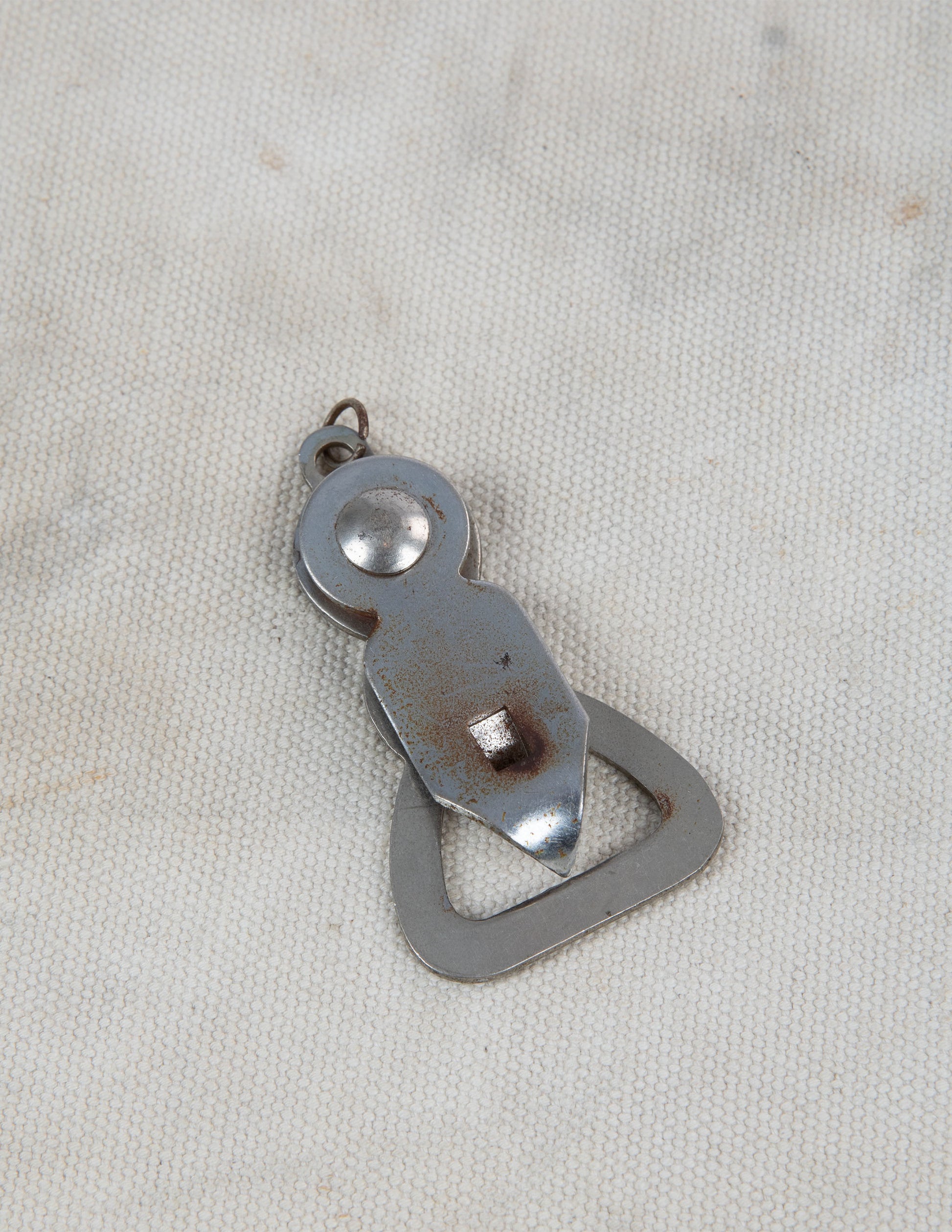 Vintage Folding Bottle Opener Keychain
