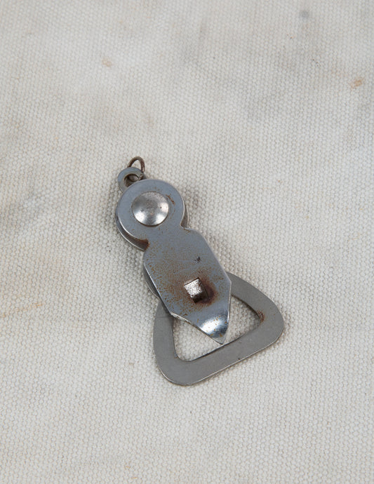 Vintage Folding Bottle Opener Keychain