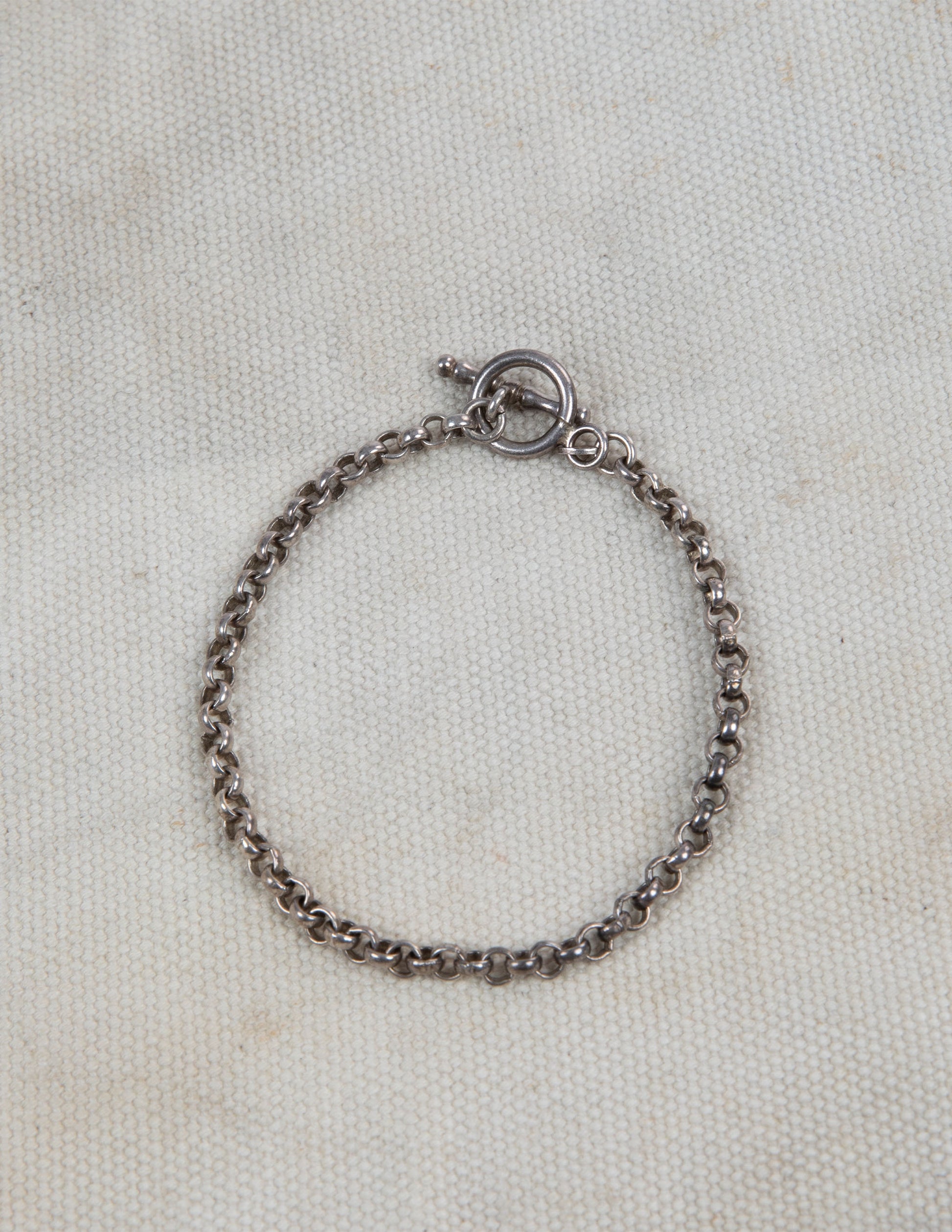 Vintage Sterling Silver Chain Bracelet