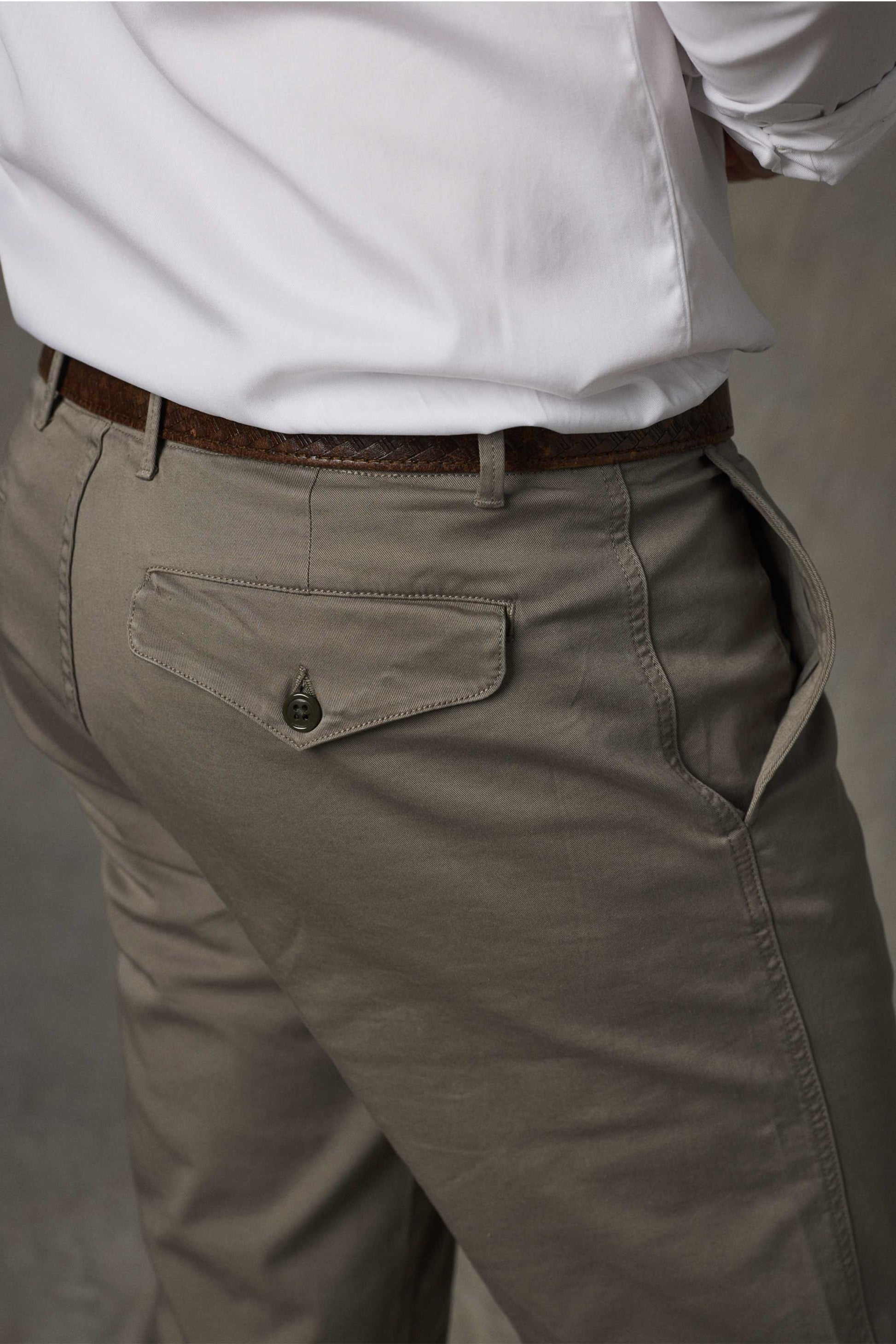 Rivay Series Chino in Warm Grey