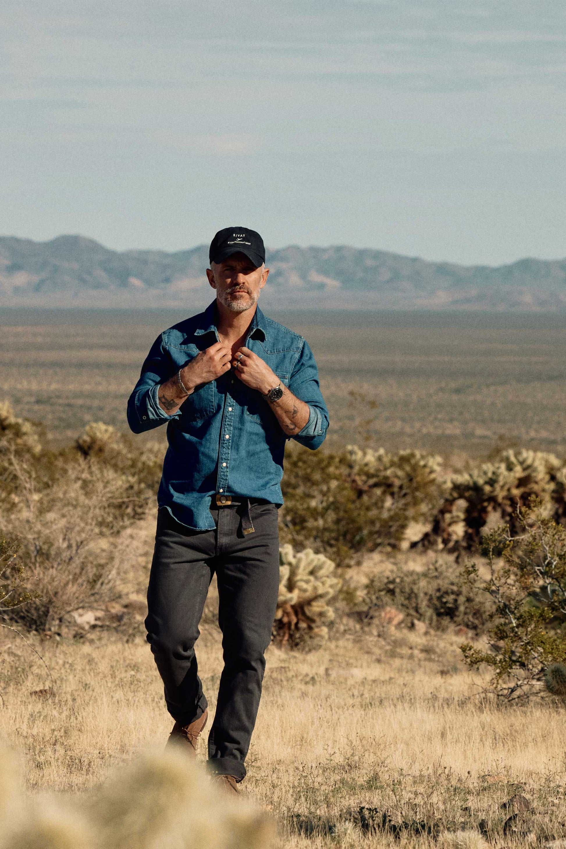 Wade Garment Dyed Five Pocket Pant in Carbon