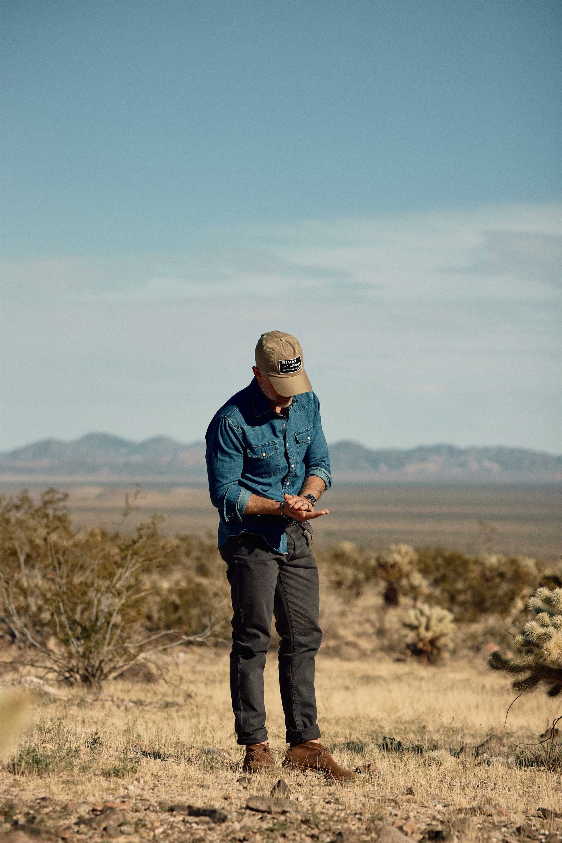 Wade Garment Dyed Five Pocket Pant in Carbon