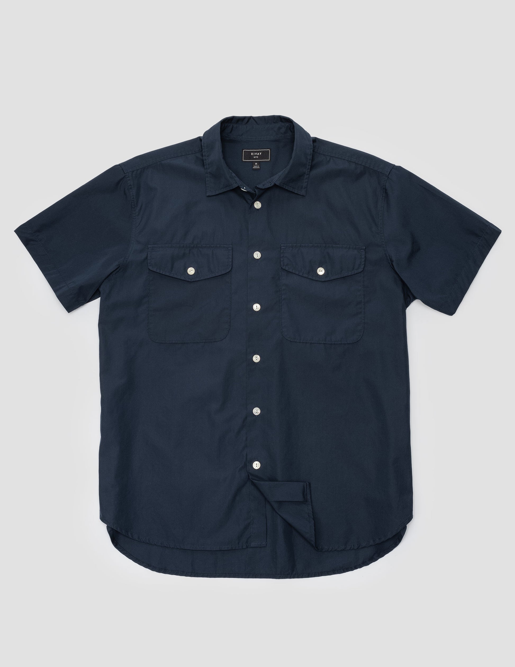 Core Collection Lightweight Silky Cotton Poplin - Navy