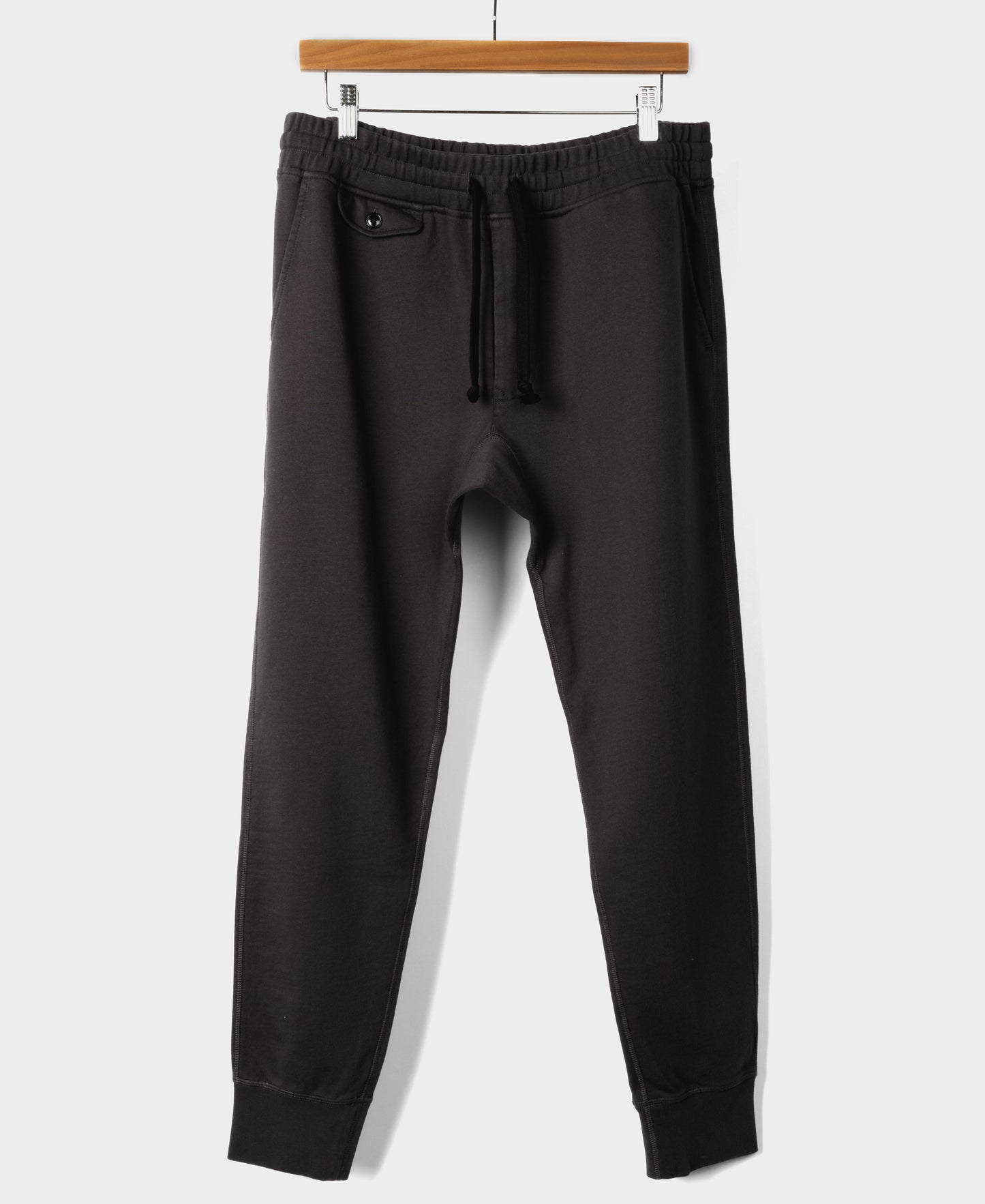 Fields French Terry Sweatpants in Washed Black