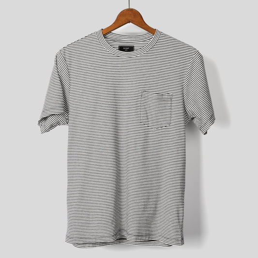 River Striped Pocket T-shirt