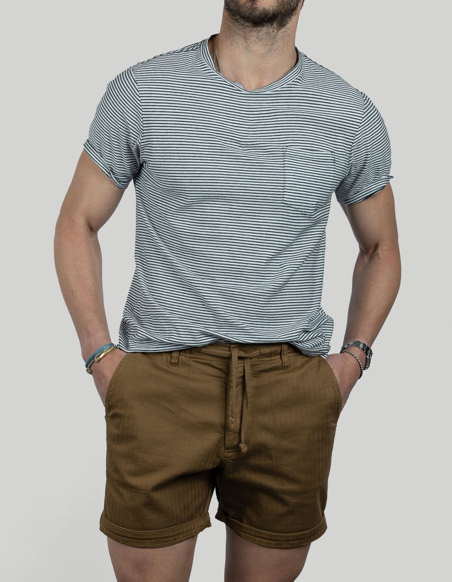 Rivay Skiff Short Golden Brown