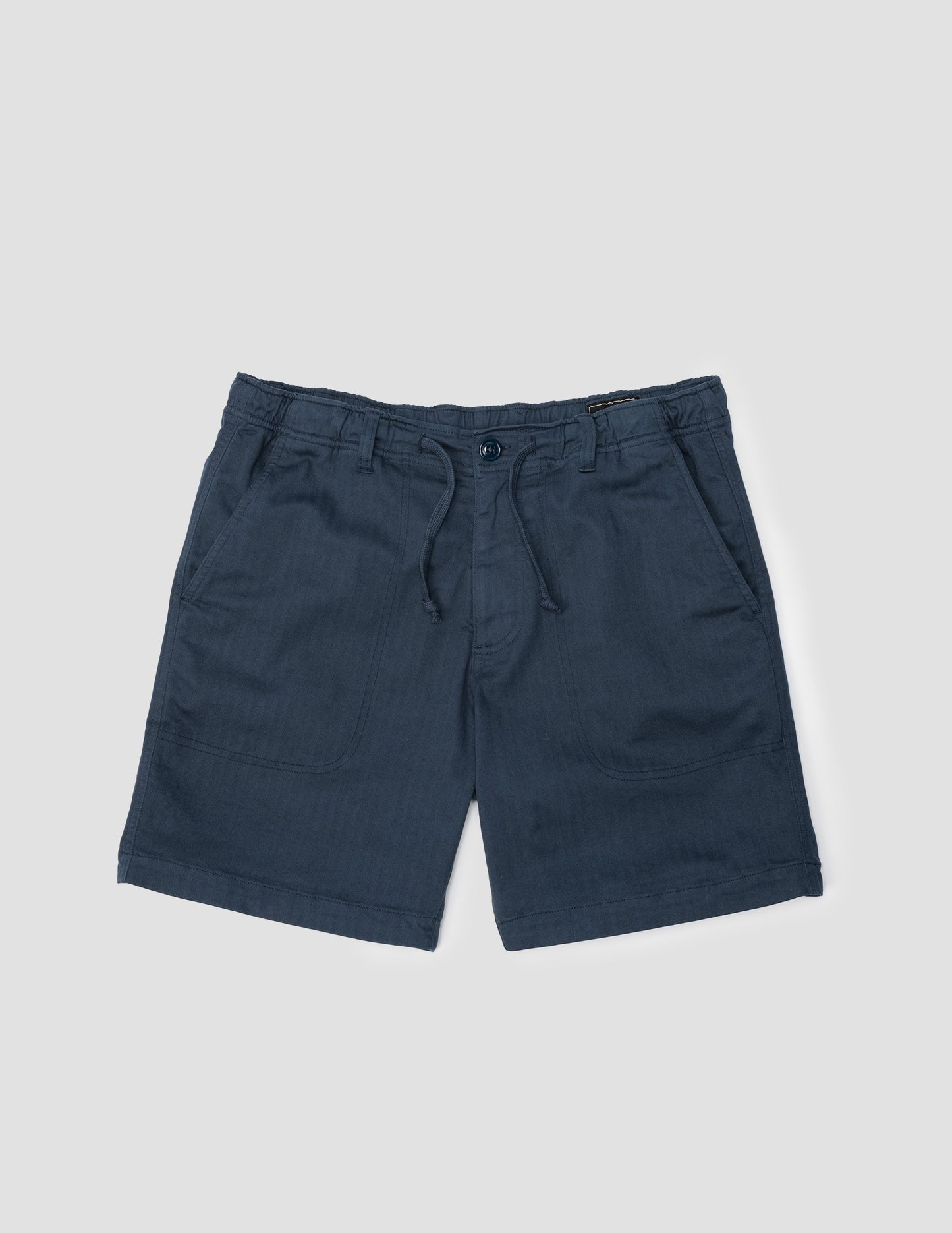 Rivay Skiff Mens Garment Dyed Short in Tarpon Blue 