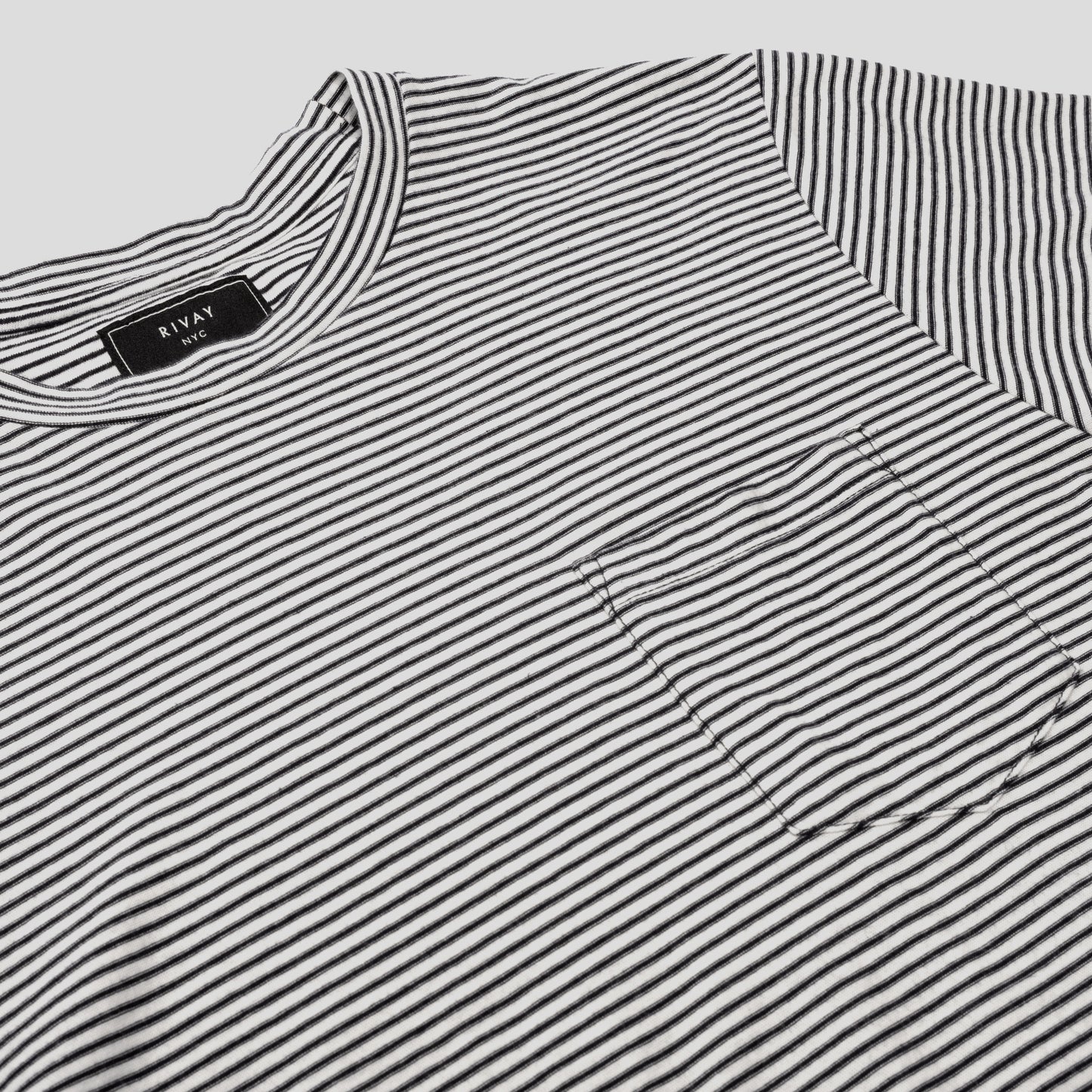 River Striped Pocket T-shirt – RIVAY